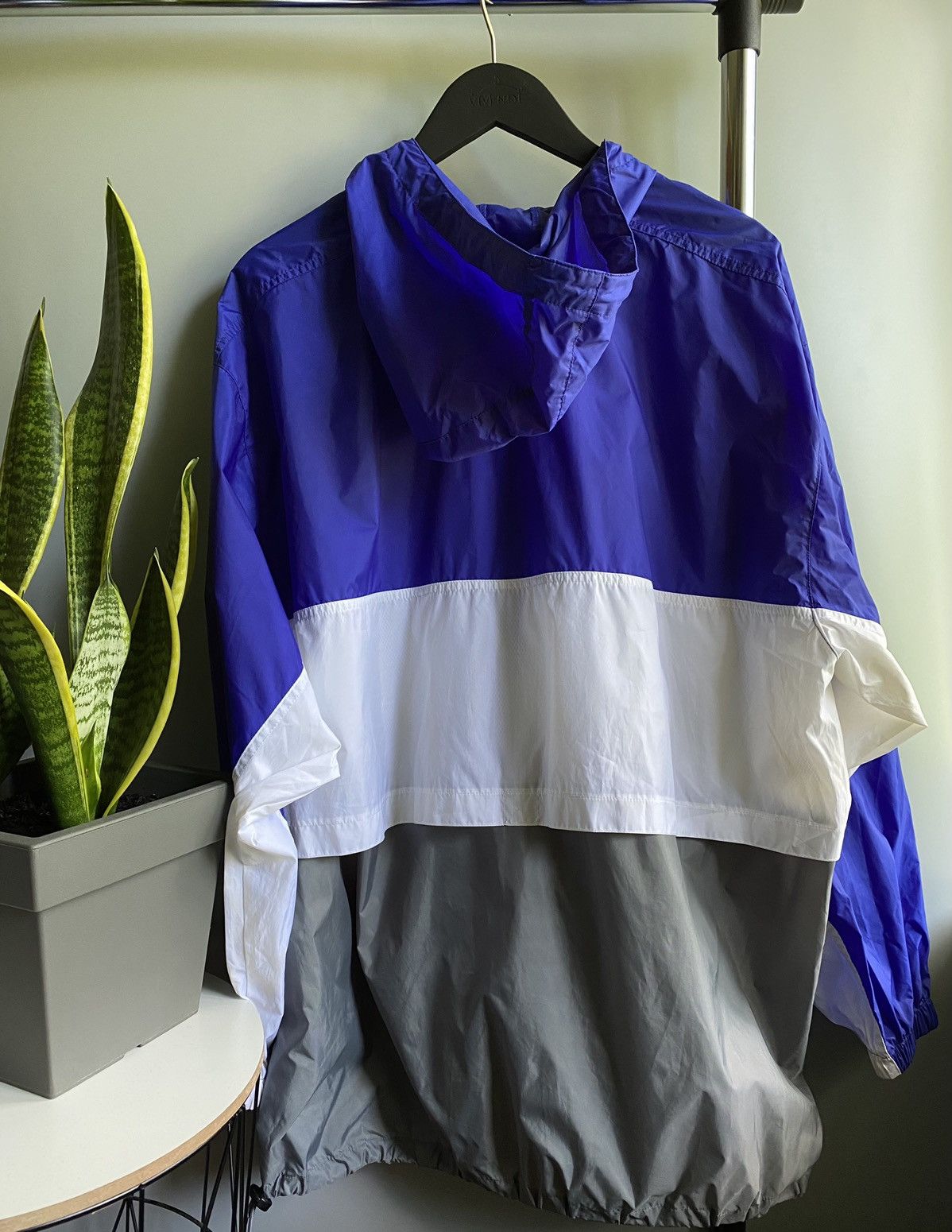 Nike × Vintage Vintage 90s Nike Half Zip RainCoat Size US L / EU 52-54 / 3 - 15 Thumbnail