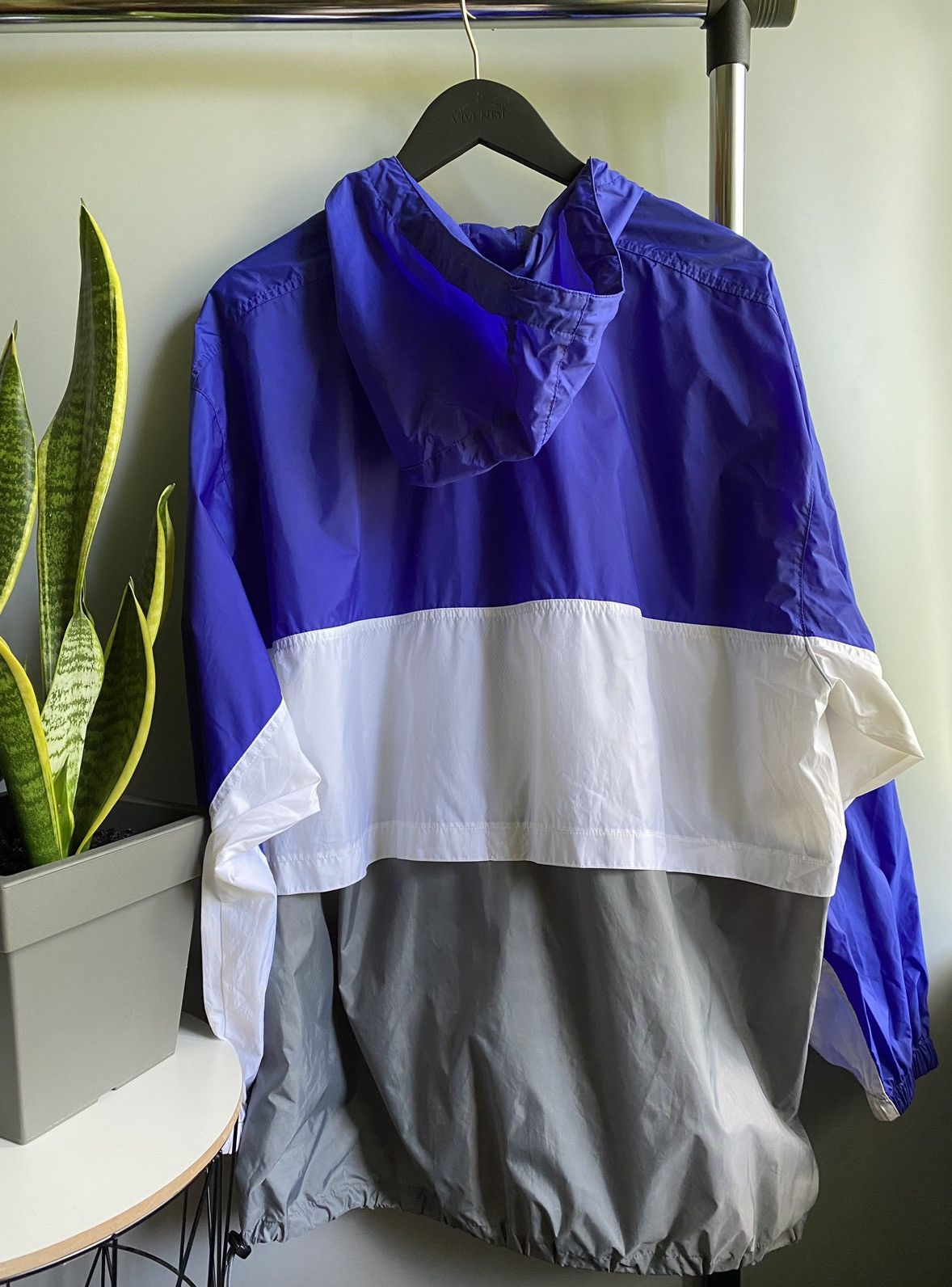 Nike × Vintage Vintage 90s Nike Half Zip RainCoat Size US L / EU 52-54 / 3 - 14 Thumbnail