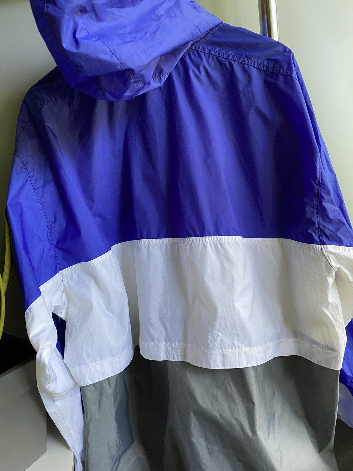 Nike × Vintage Vintage 90s Nike Half Zip RainCoat Size US L / EU 52-54 / 3 - 17 Thumbnail
