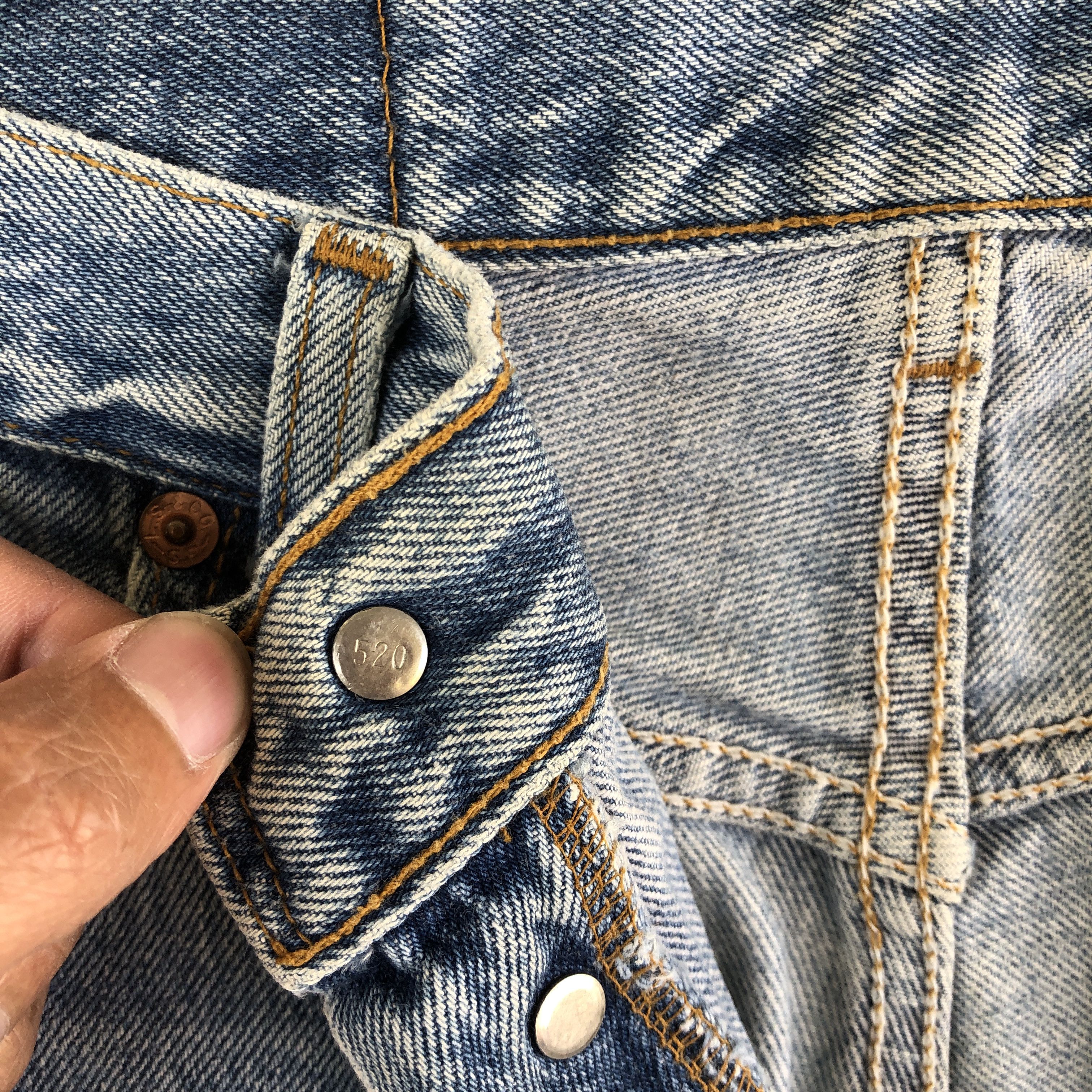 Levi's Vintage Levis 501 Distressed Jeans Levi's Sun Faded Denim Size US 30 / EU 46 - 7 Thumbnail