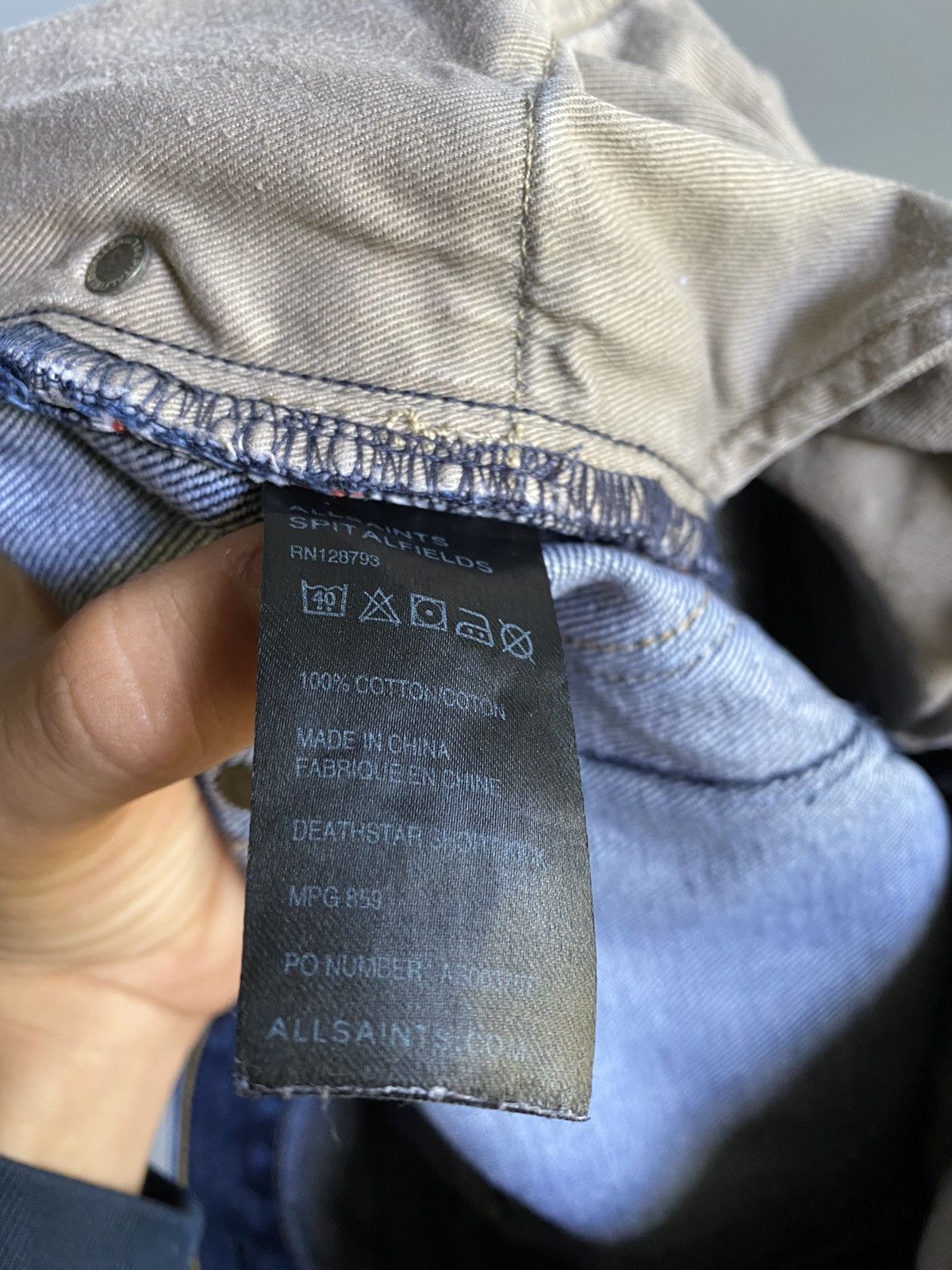 Allsaints × Japanese Brand Allsaints Selvedge Blue Denim Jeans Size US 31 - 25 Thumbnail