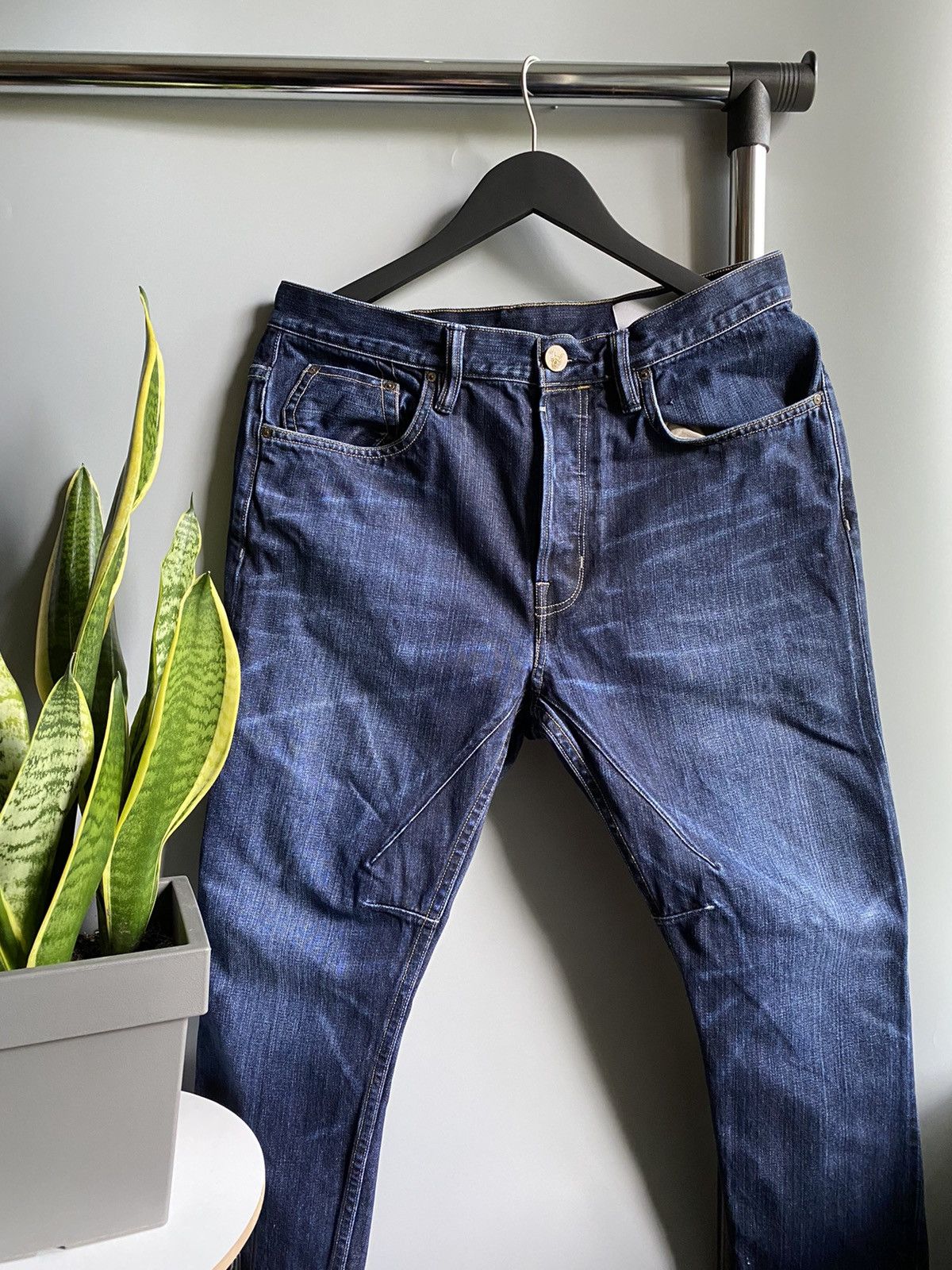 Allsaints × Japanese Brand Allsaints Selvedge Blue Denim Jeans Size US 31 - 1 Thumbnail