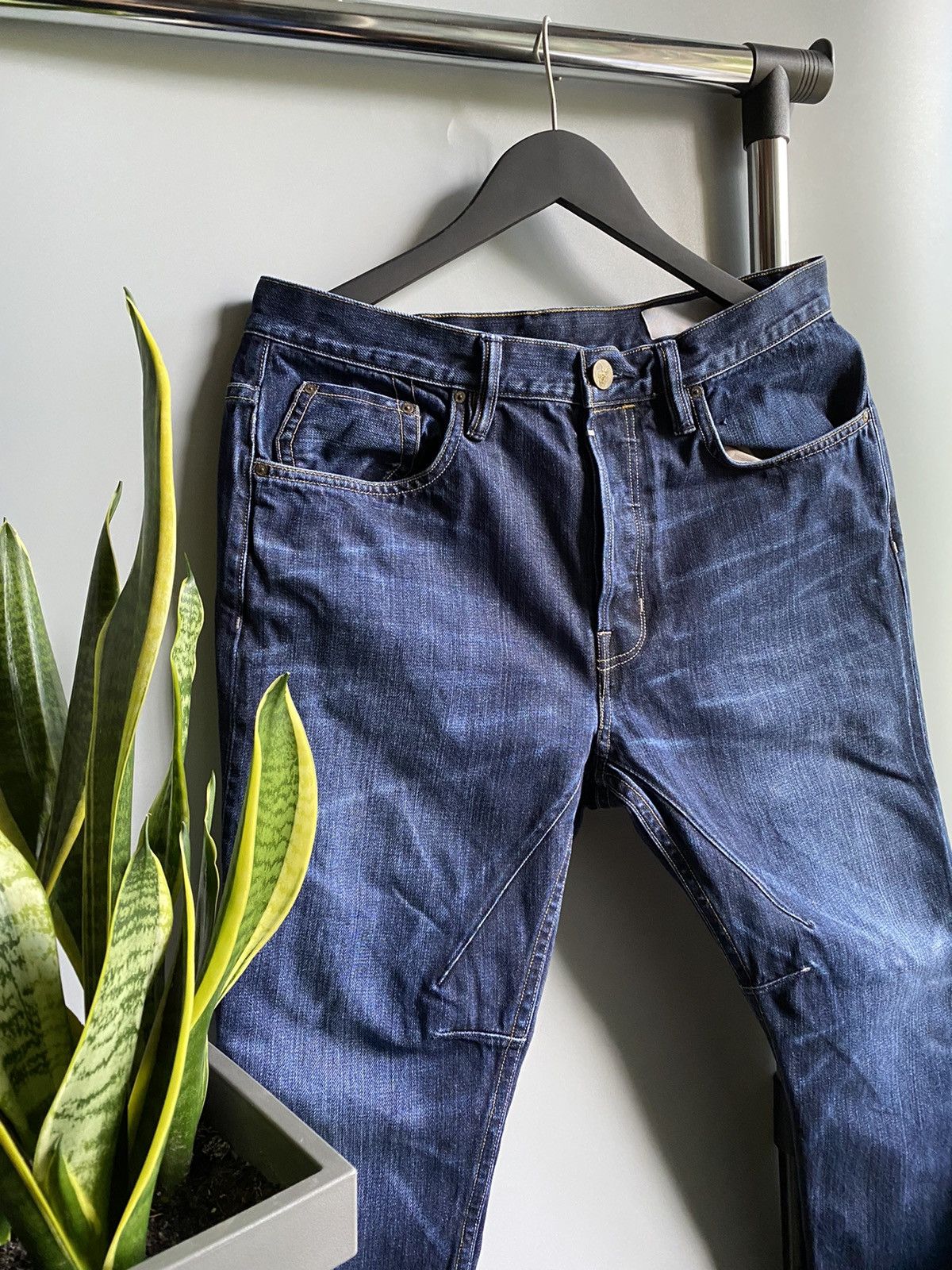 Allsaints × Japanese Brand Allsaints Selvedge Blue Denim Jeans Size US 31 - 3 Thumbnail