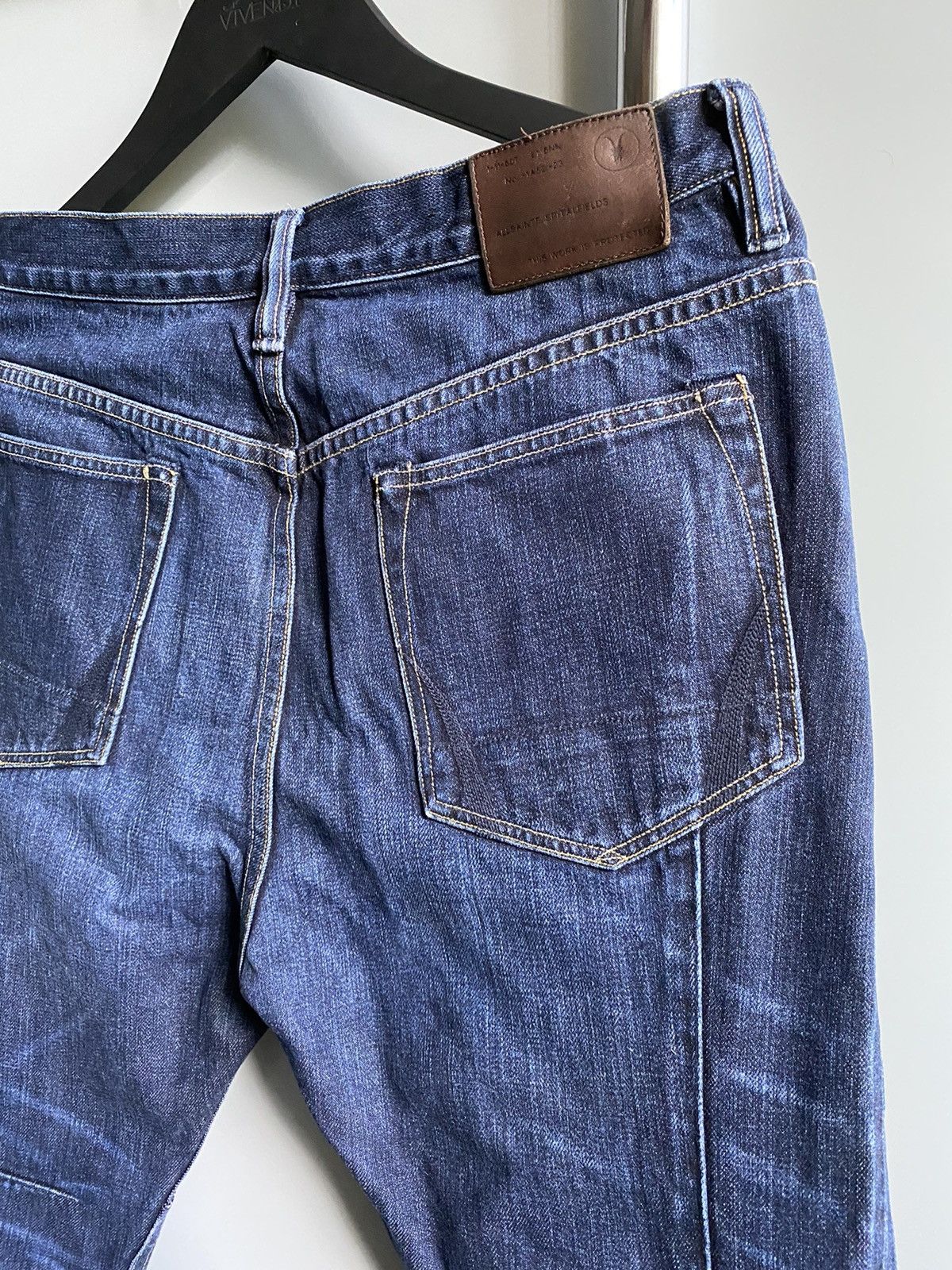 Allsaints × Japanese Brand Allsaints Selvedge Blue Denim Jeans Size US 31 - 14 Thumbnail