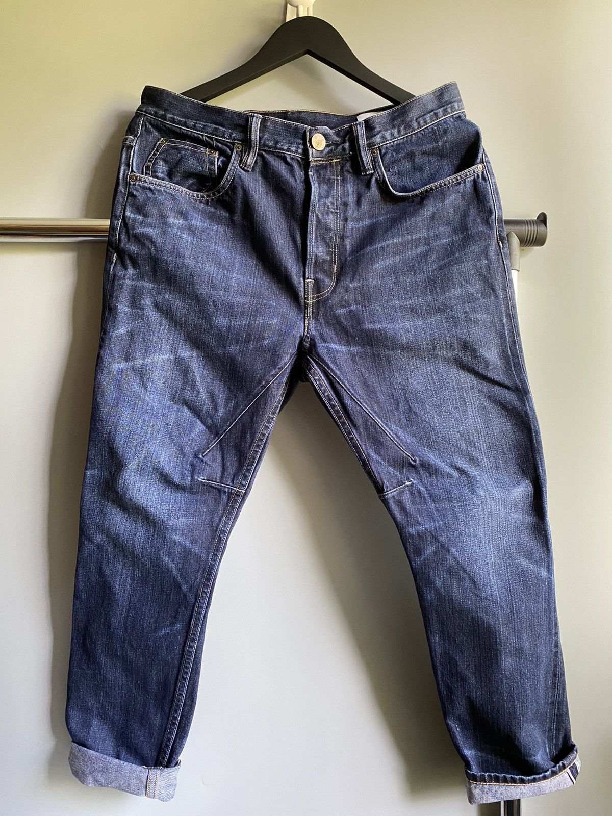 Allsaints × Japanese Brand Allsaints Selvedge Blue Denim Jeans Size US 31 - 24 Thumbnail