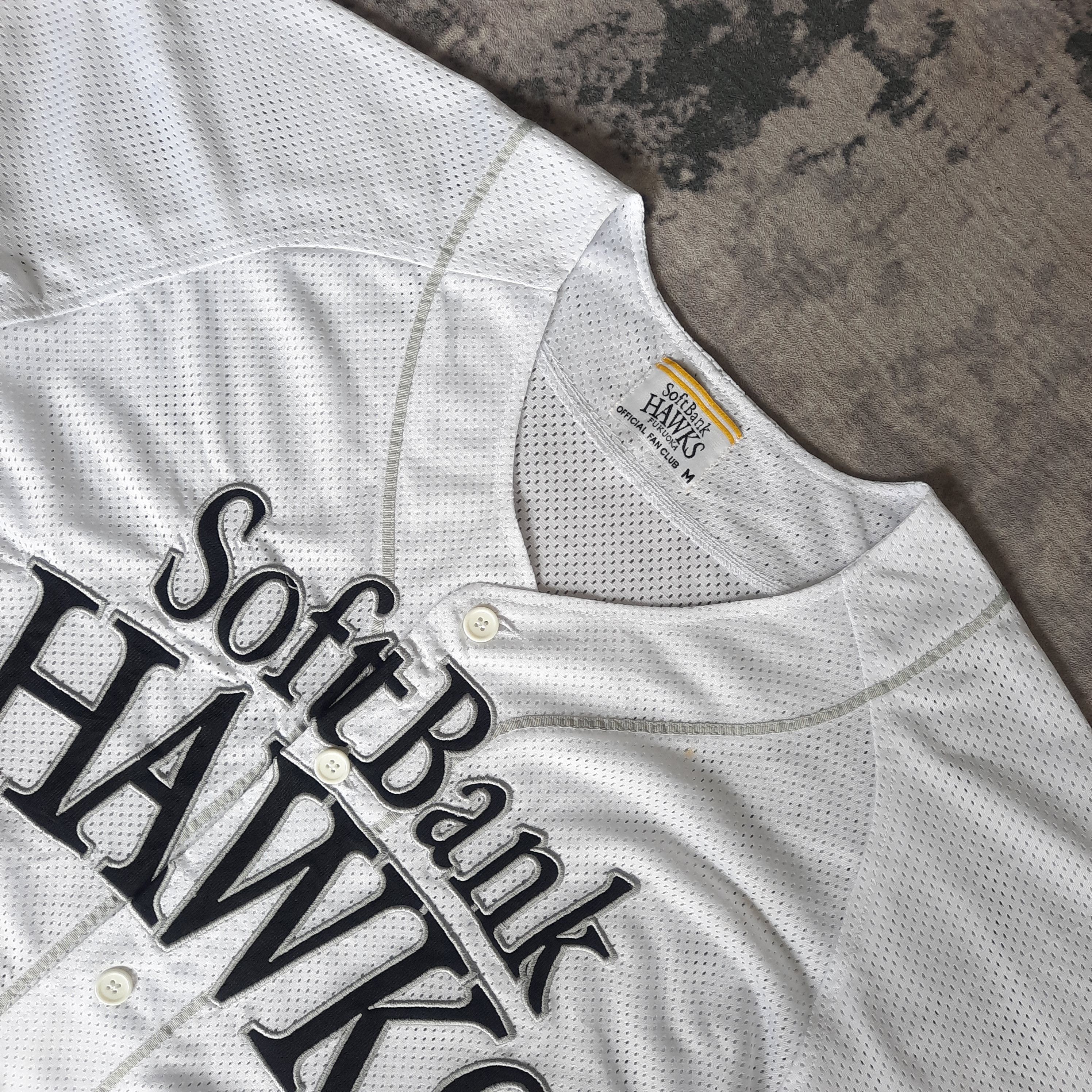 Japanese Brand 🔥NPB softbank hawks baseball jersey Size US M / EU 48-50 / 2 - 2 Thumbnail