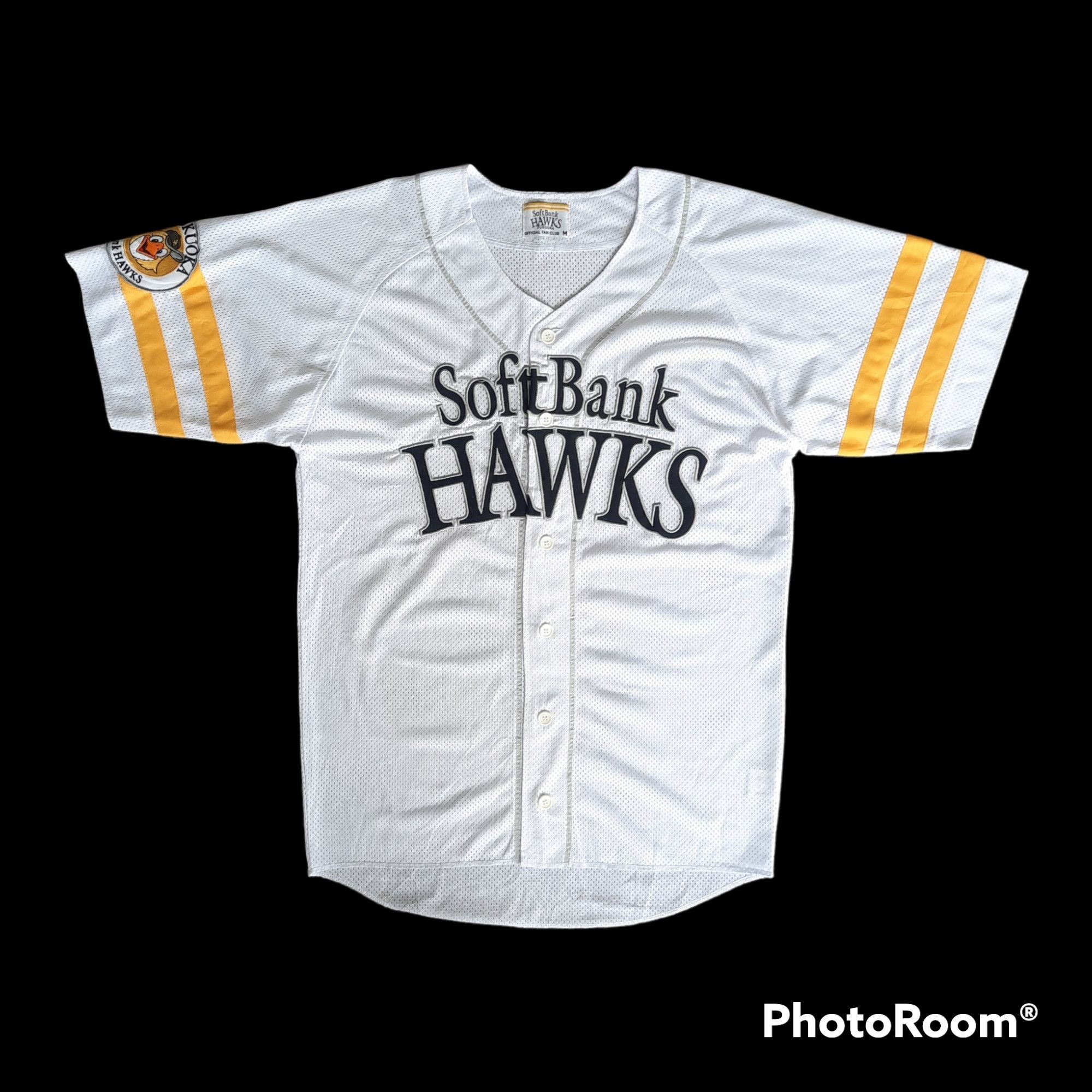 Japanese Brand 🔥NPB softbank hawks baseball jersey Size US M / EU 48-50 / 2 - 1 Thumbnail
