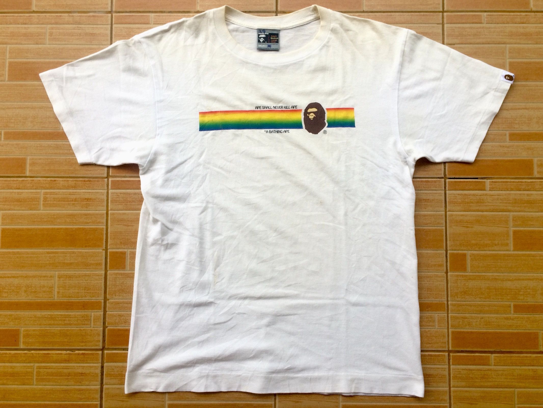 Bape Og Rare A Bathing Ape Tshirts Size US M / EU 48-50 / 2 - 1 Thumbnail