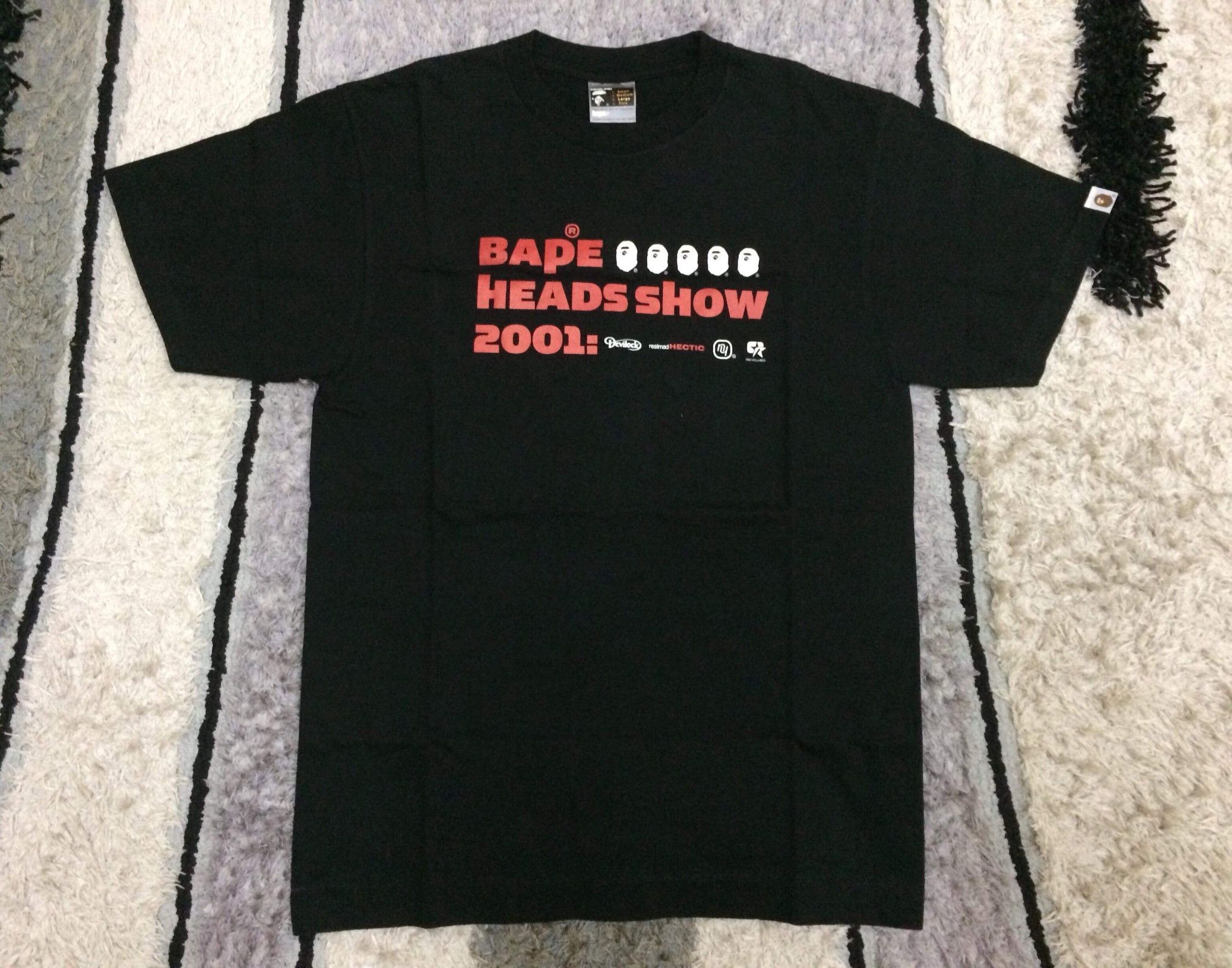 Bape Rare Bape Head Show 2001 Size US L / EU 52-54 / 3 - 1 Thumbnail