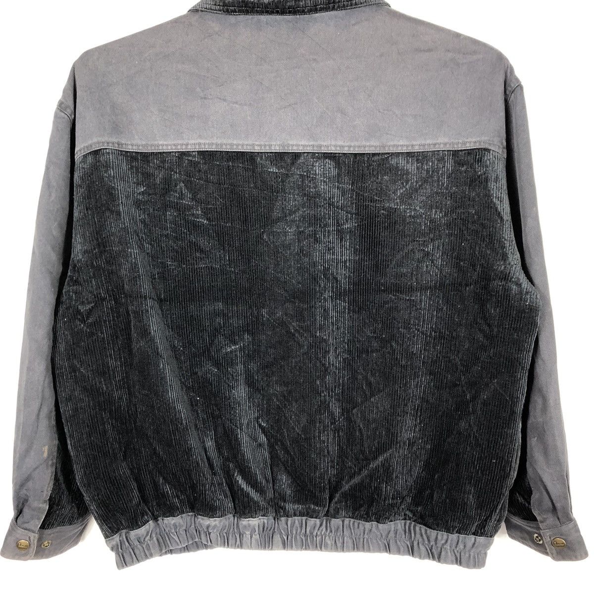Designer × Lancel 🔥Rare🔥Vintage Lancel Half Corduroy Bomber Styles Jacket Size US L / EU 52-54 / 3 - 6 Thumbnail