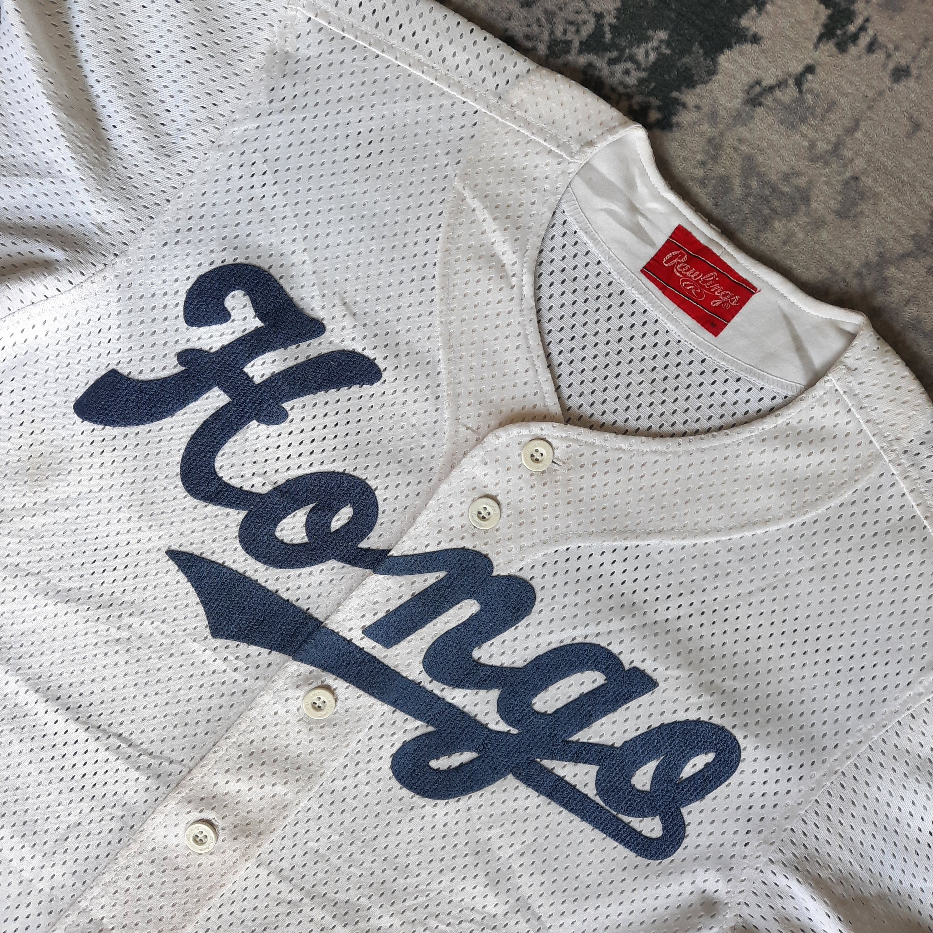 Japanese Brand × Vintage 🔥Vintage rawlings NPB hongos baseball jersey Size US M / EU 48-50 / 2 - 2 Thumbnail