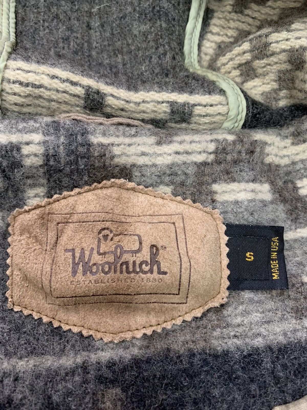 Woolrich Woolen Mills 🔥WOOLRICH AZTEC NATIVE WOOL HOODIE JACKETS Size US S / EU 44-46 / 1 - 10 Thumbnail