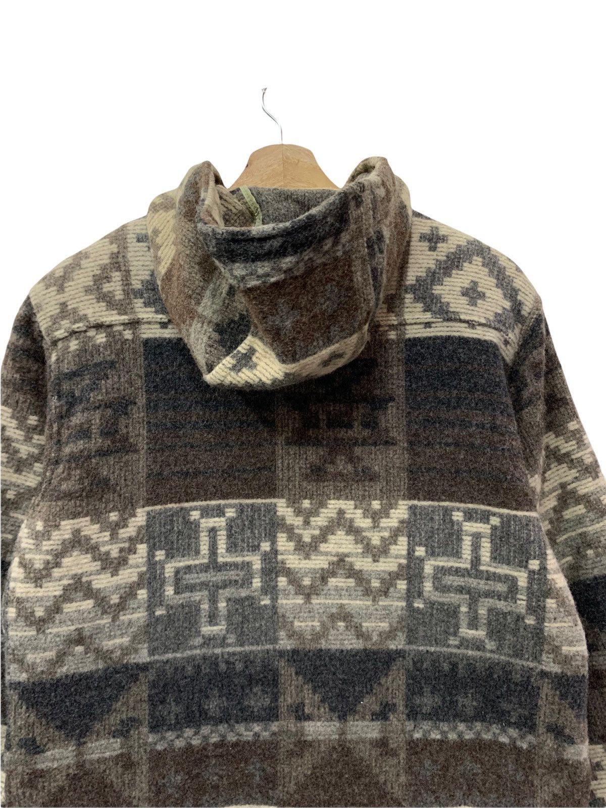 Woolrich Woolen Mills 🔥WOOLRICH AZTEC NATIVE WOOL HOODIE JACKETS Size US S / EU 44-46 / 1 - 8 Thumbnail