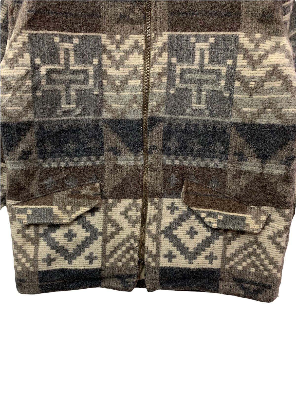 Woolrich Woolen Mills 🔥WOOLRICH AZTEC NATIVE WOOL HOODIE JACKETS Size US S / EU 44-46 / 1 - 5 Thumbnail