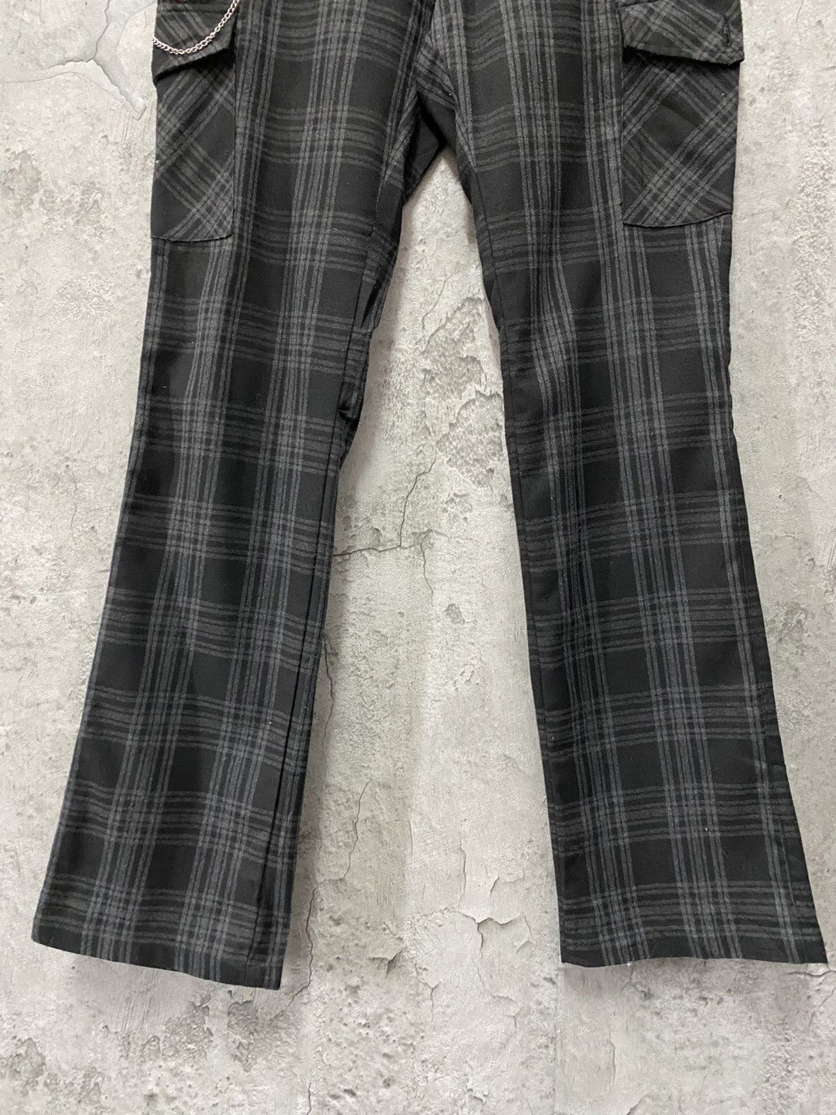 Japanese Brand Suggestion Japan Cargo Bondage Check Plaid Pants Size US 32 / EU 48 - 5 Thumbnail