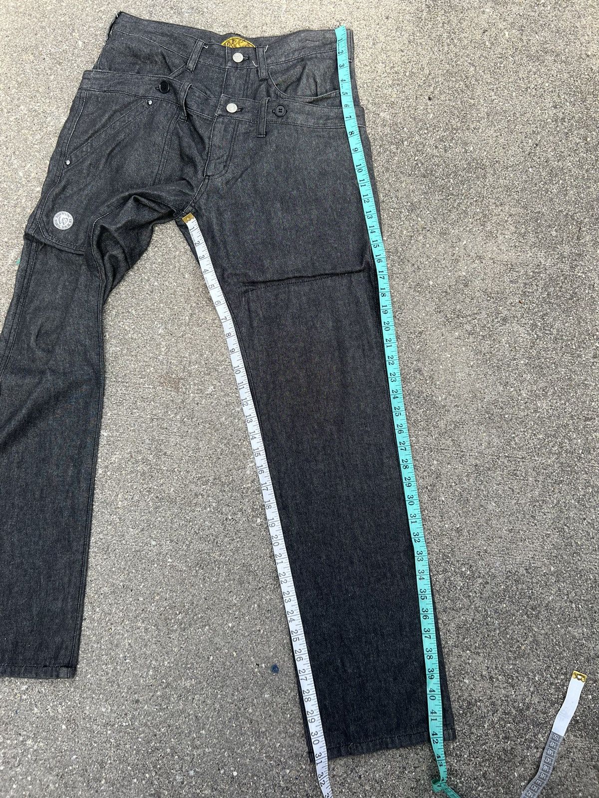 Japanese Brand MILKBOY Made in Japan Multiple Pocket Double Waist Cargo Size US 30 / EU 46 - 4 Thumbnail