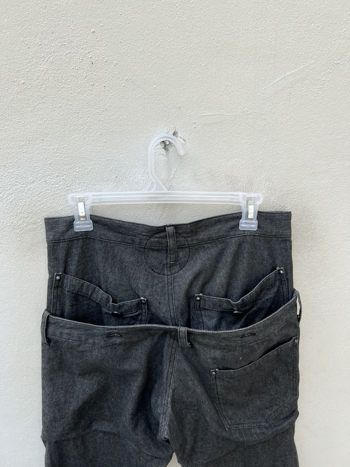 Japanese Brand MILKBOY Made in Japan Multiple Pocket Double Waist Cargo Size US 30 / EU 46 - 17 Thumbnail