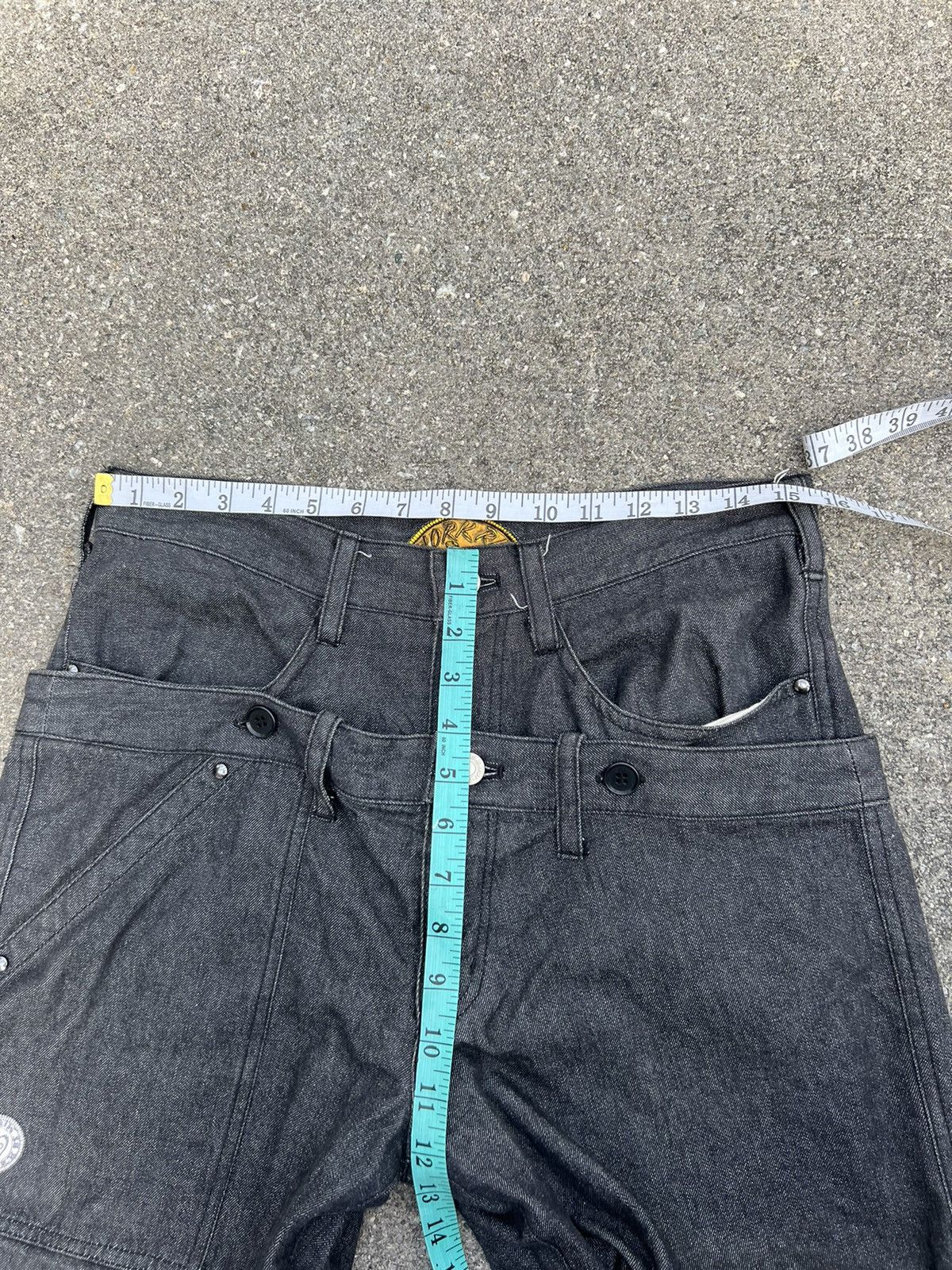 Japanese Brand MILKBOY Made in Japan Multiple Pocket Double Waist Cargo Size US 30 / EU 46 - 2 Thumbnail