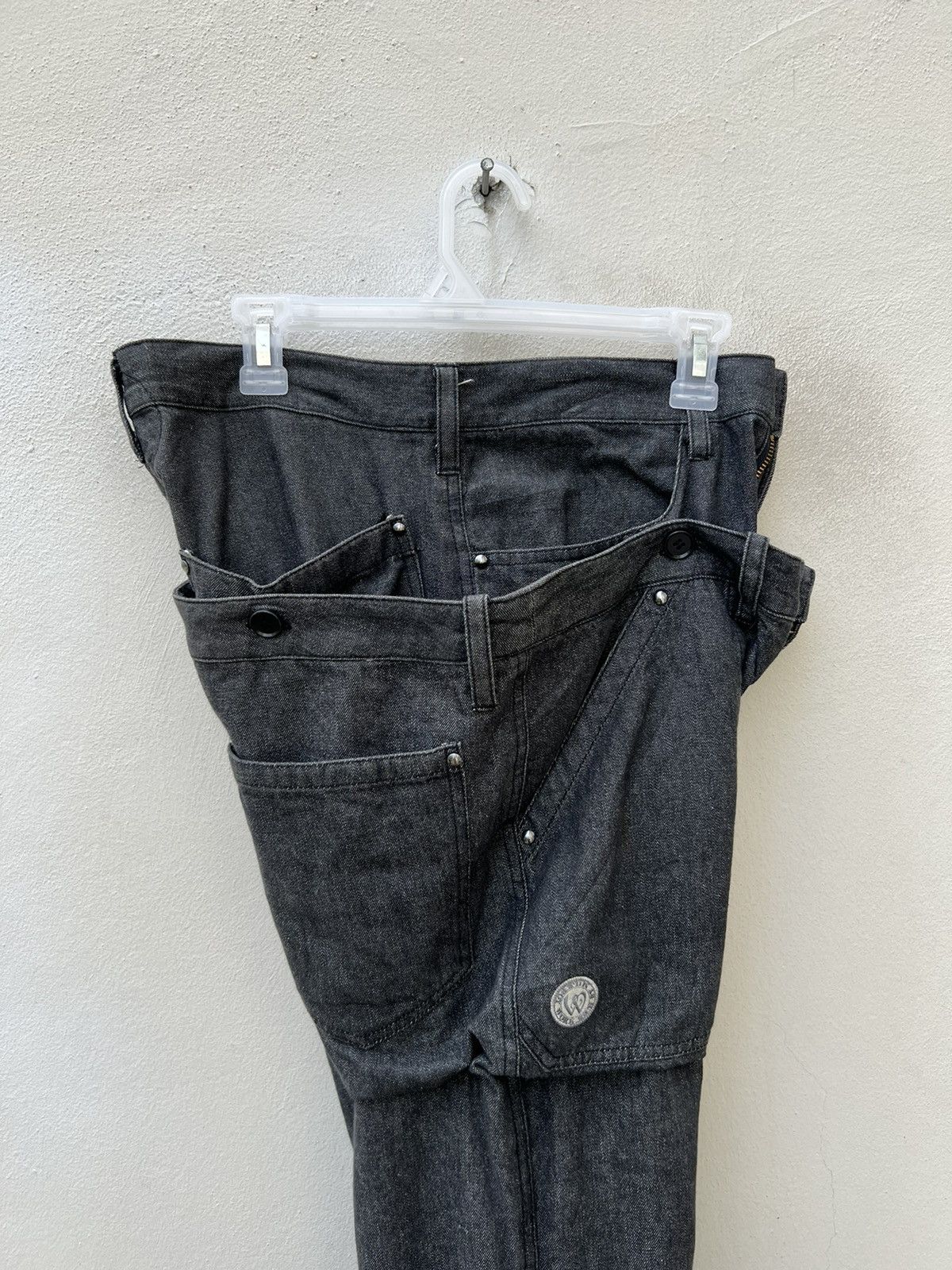 Japanese Brand MILKBOY Made in Japan Multiple Pocket Double Waist Cargo Size US 30 / EU 46 - 22 Thumbnail