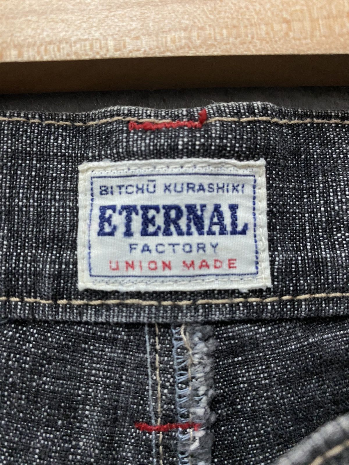 Eternal × Japanese Brand Eternal Bitchu Kurashiki Reconstructed Denim Pants Size US 28 / EU 44 - 14 Thumbnail