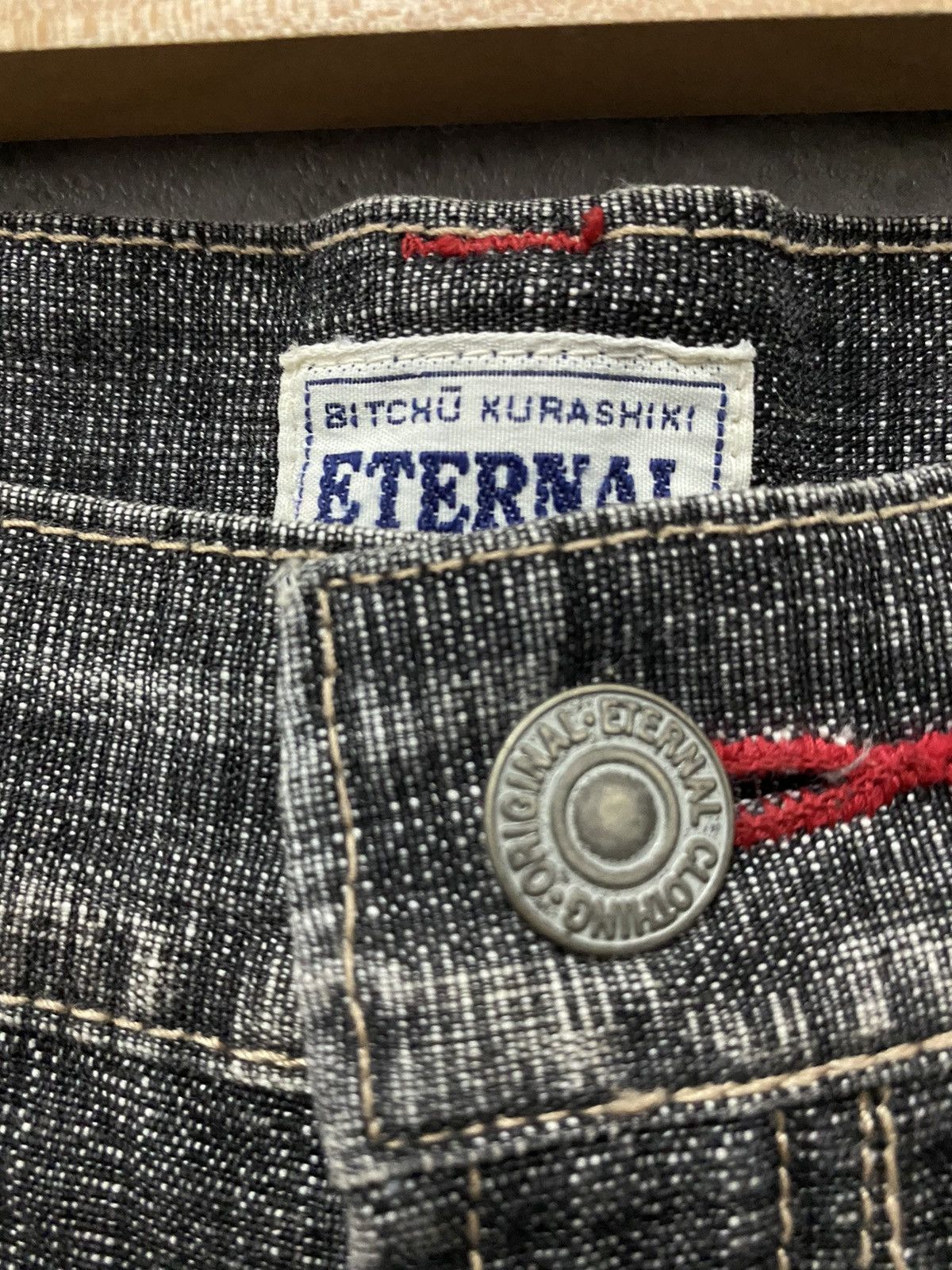 Eternal × Japanese Brand Eternal Bitchu Kurashiki Reconstructed Denim Pants Size US 28 / EU 44 - 13 Thumbnail