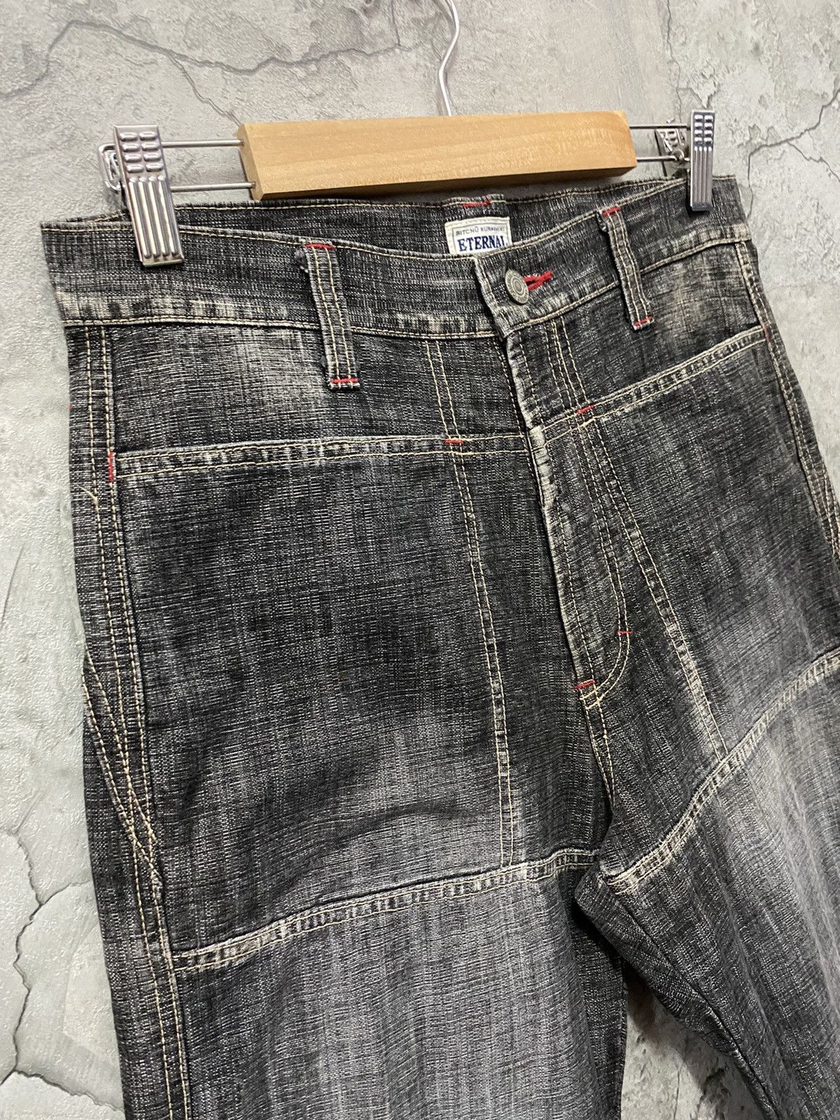 Eternal × Japanese Brand Eternal Bitchu Kurashiki Reconstructed Denim Pants Size US 28 / EU 44 - 8 Thumbnail