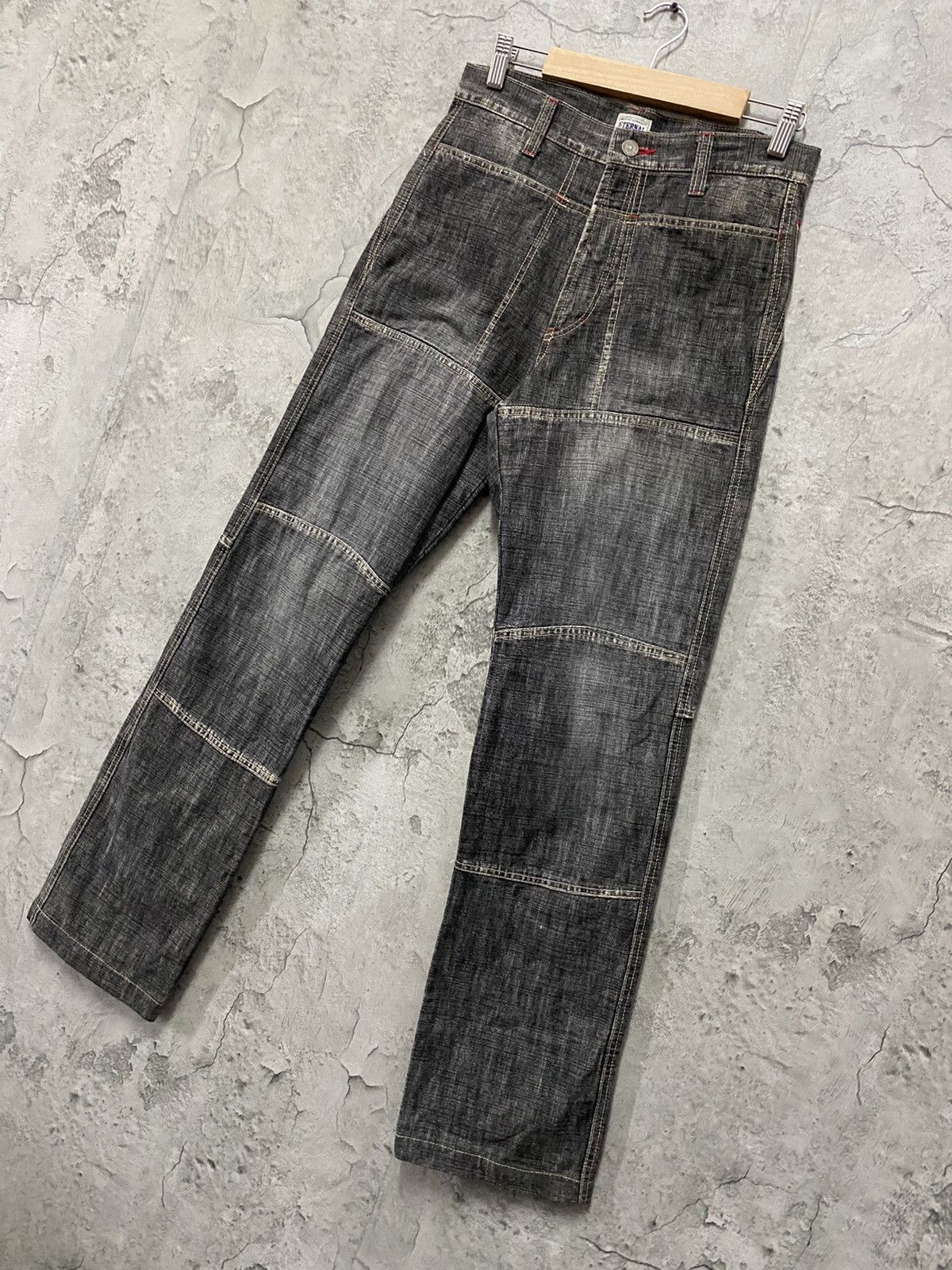 Eternal × Japanese Brand Eternal Bitchu Kurashiki Reconstructed Denim Pants Size US 28 / EU 44 - 3 Thumbnail