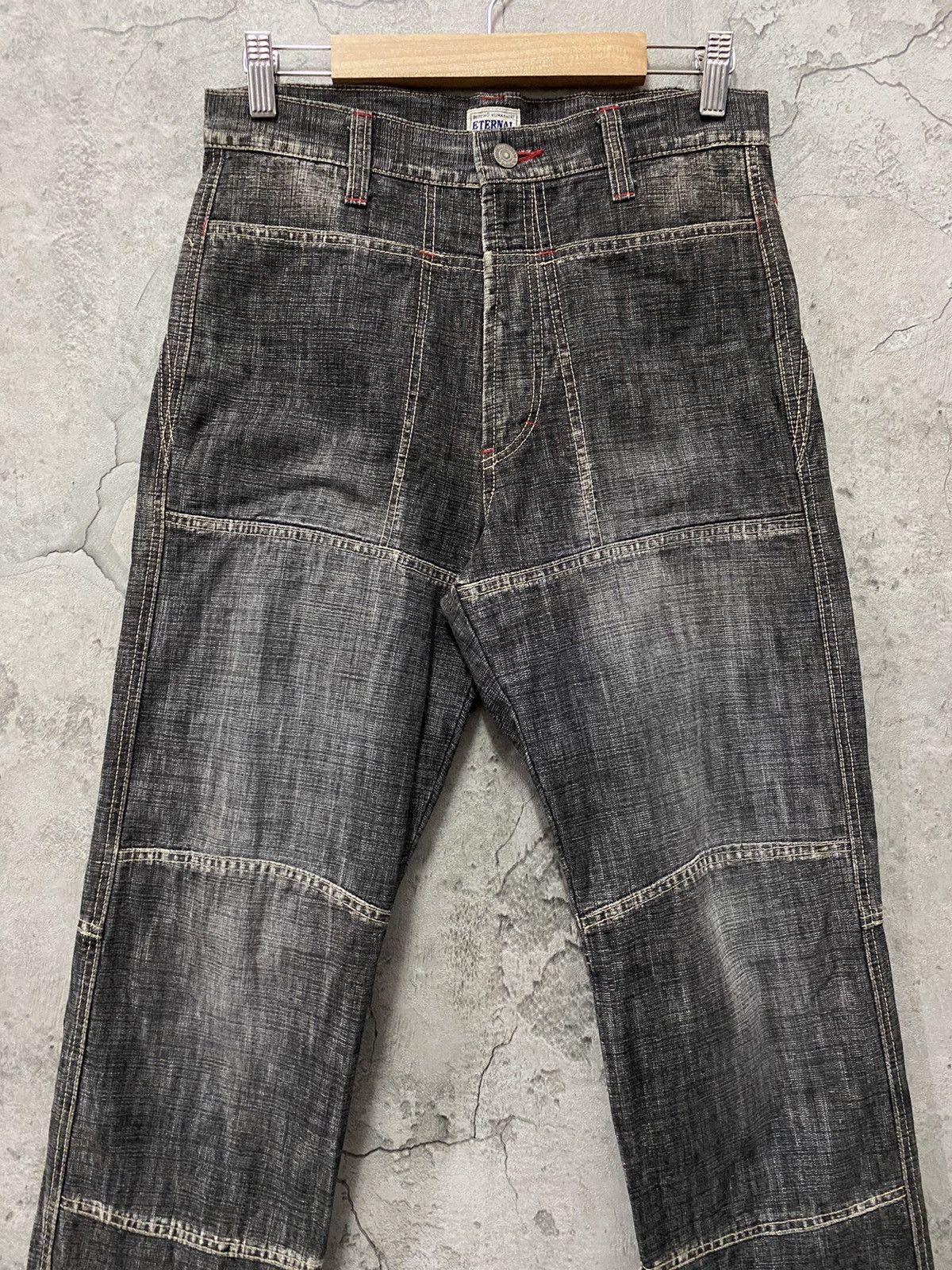 Eternal × Japanese Brand Eternal Bitchu Kurashiki Reconstructed Denim Pants Size US 28 / EU 44 - 4 Thumbnail