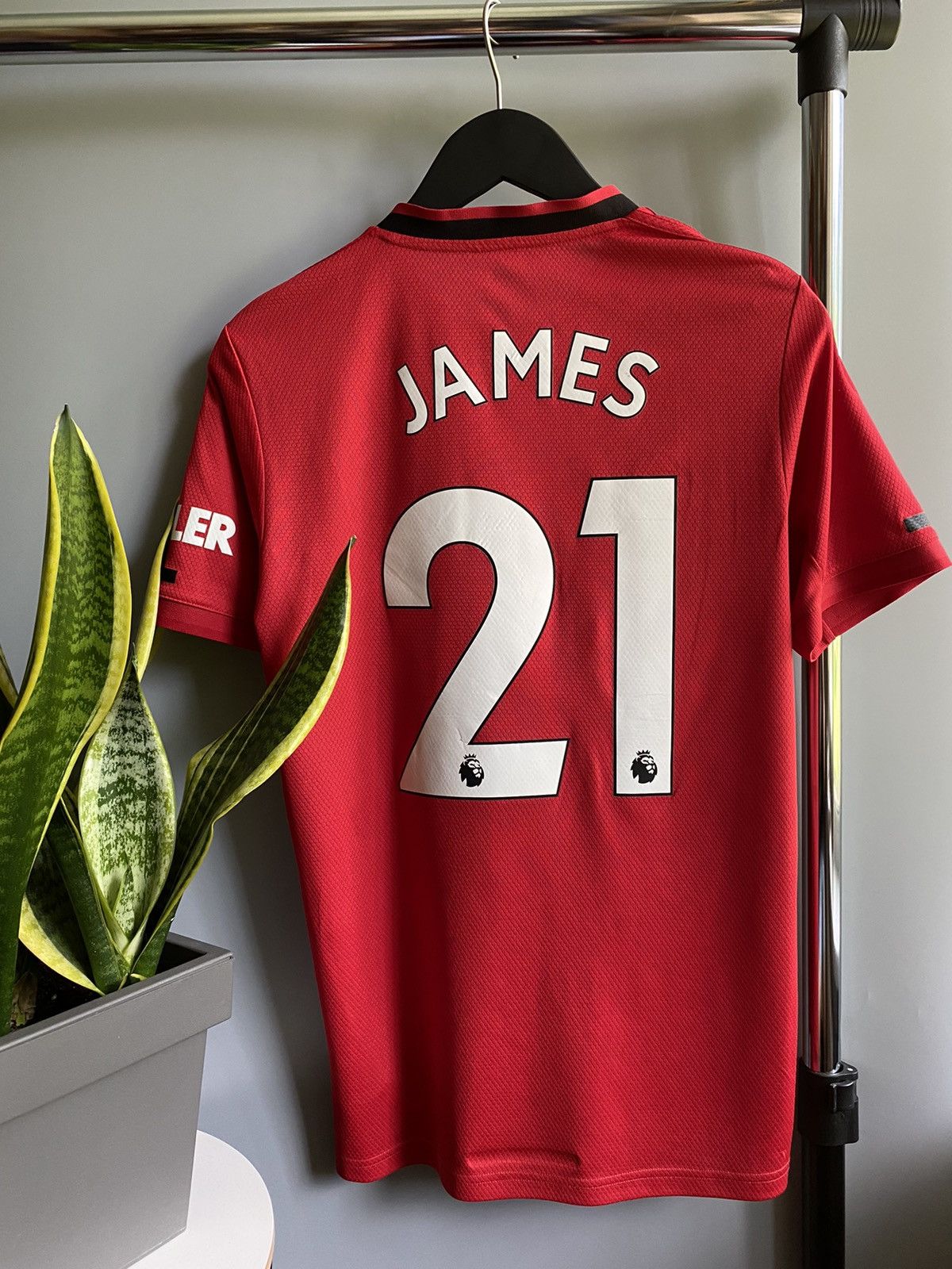 Adidas Adidas 2019-20 Manchester United James#21 Hone Soccer Jersey Size US S / EU 44-46 / 1 - 1 Thumbnail