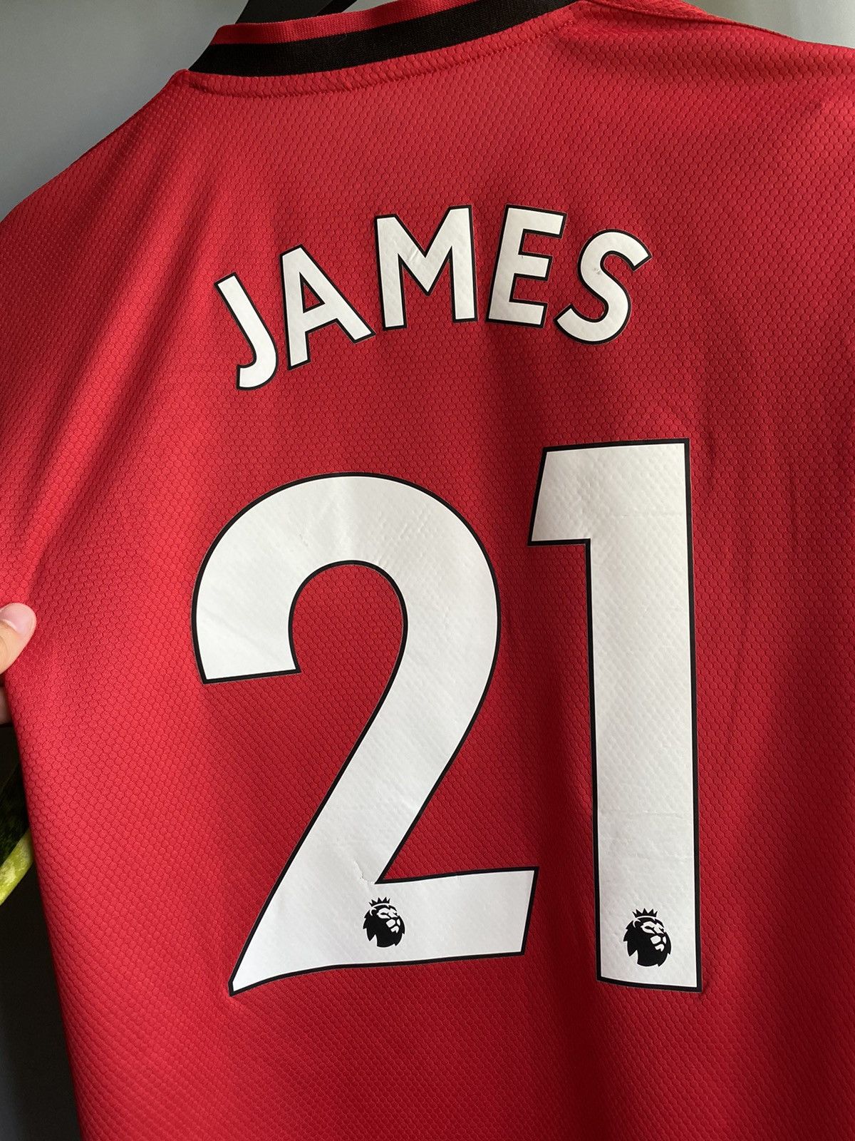 Adidas Adidas 2019-20 Manchester United James#21 Hone Soccer Jersey Size US S / EU 44-46 / 1 - 23 Thumbnail