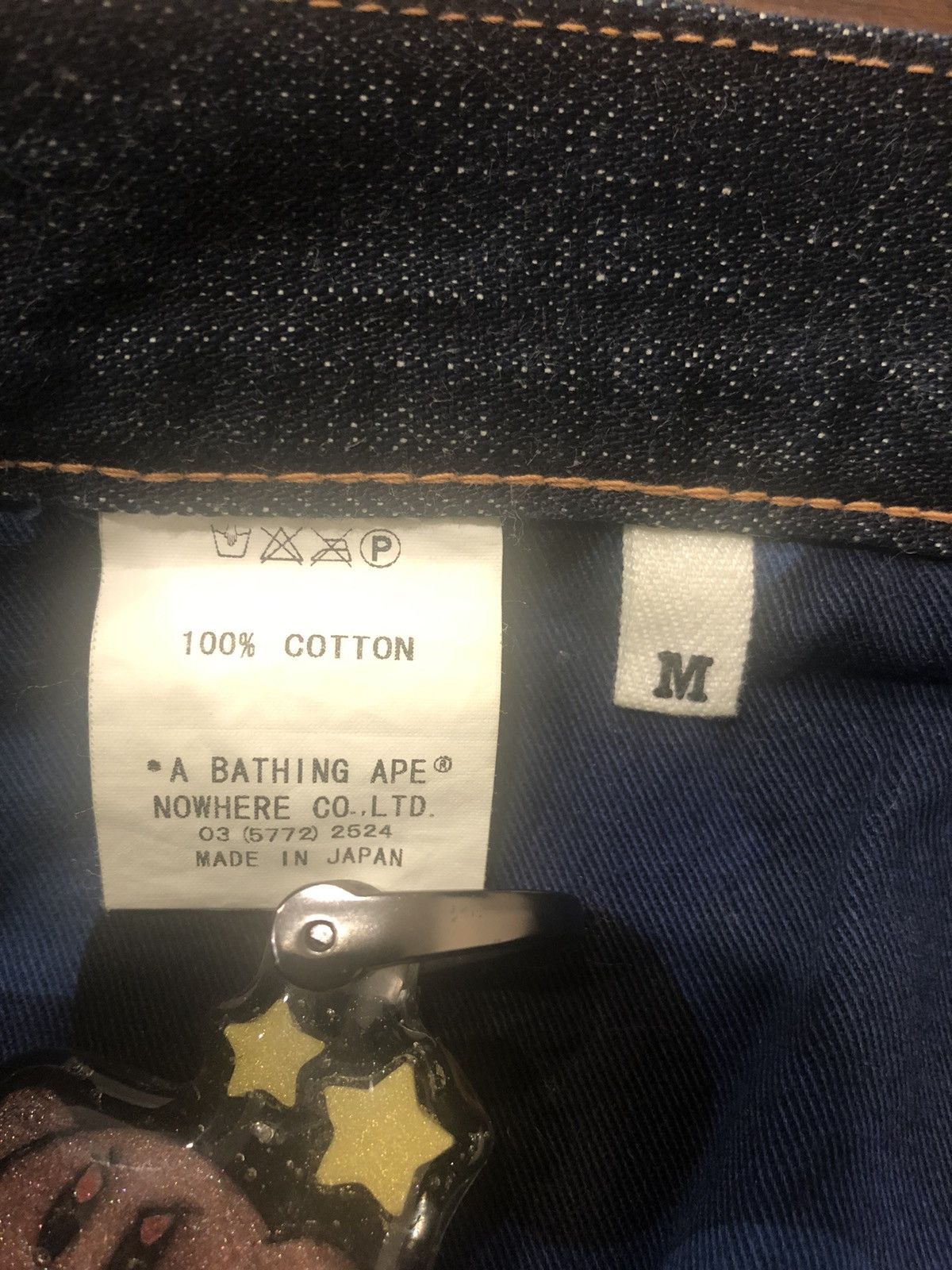 Bape × Nigo 2005 Baby Milo Face Denim Size US 32 / EU 48 - 5 Thumbnail