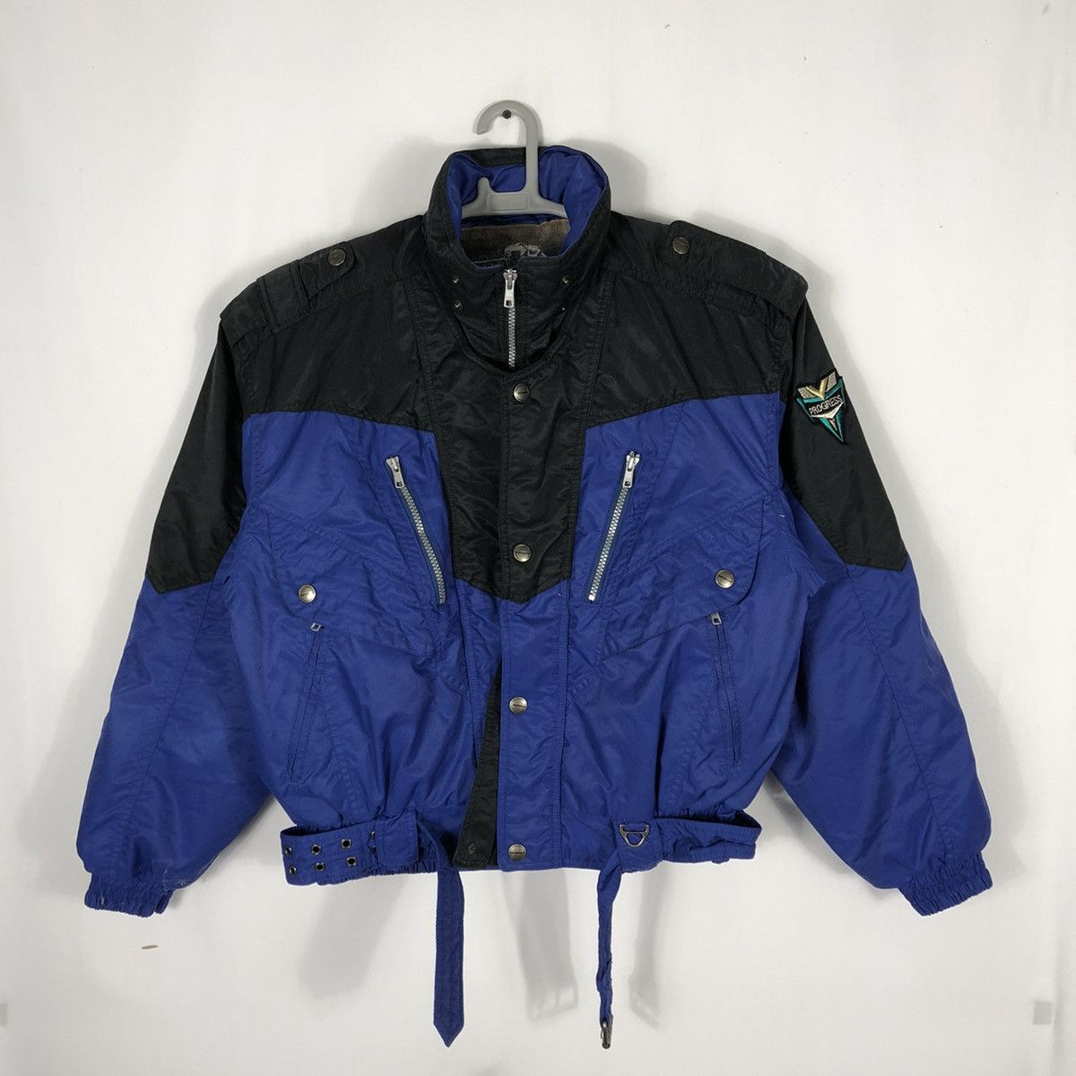 Japanese Brand × Vintage Rare Progress Winter Session Snow Cropped Ski Jacket Size US M / EU 48-50 / 2 - 1 Thumbnail