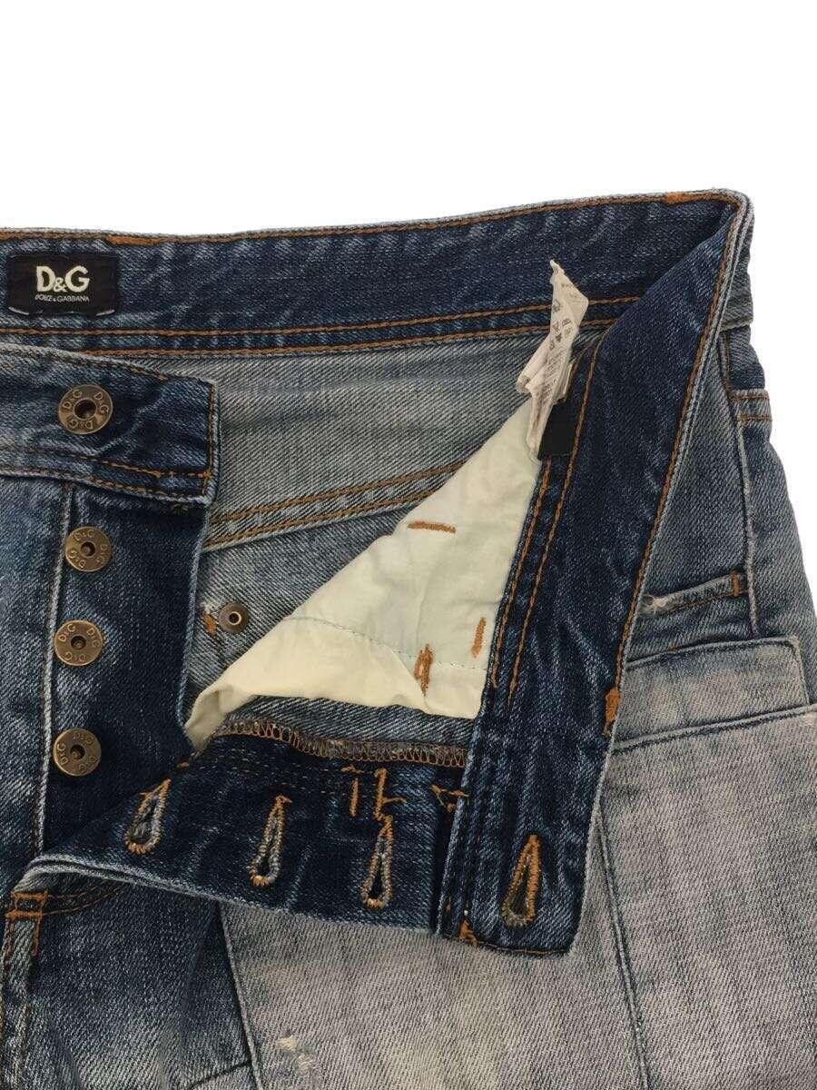 Dolce & Gabbana Distressed Patchwork Rebuild Denim Jeans Size US 33 - 3 Thumbnail