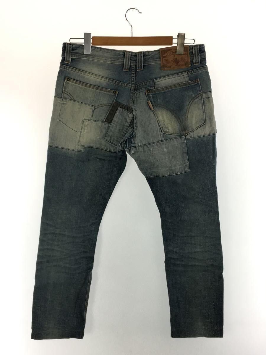 Dolce & Gabbana Distressed Patchwork Rebuild Denim Jeans Size US 33 - 2 Thumbnail