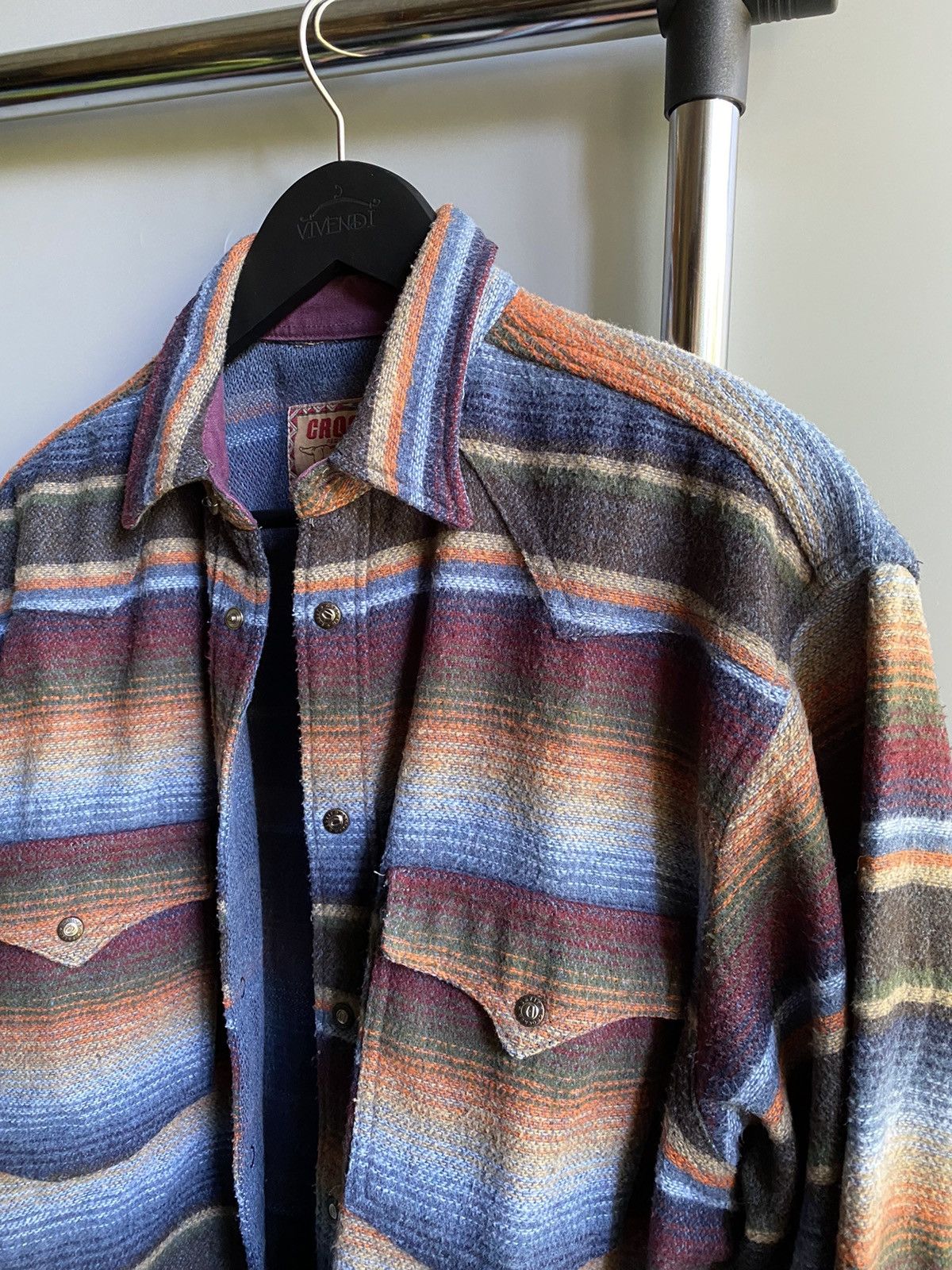Other Vintage Crocker Flannel Shirt Style Like Travis Size US M / EU 48-50 / 2 - 13 Thumbnail