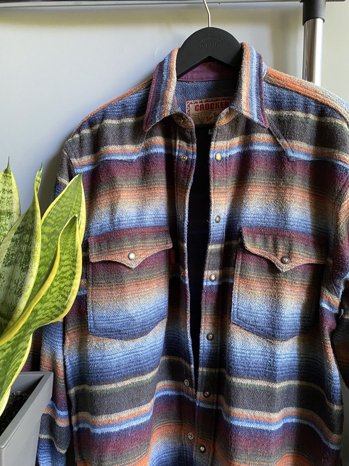 Other Vintage Crocker Flannel Shirt Style Like Travis Size US M / EU 48-50 / 2 - 4 Thumbnail