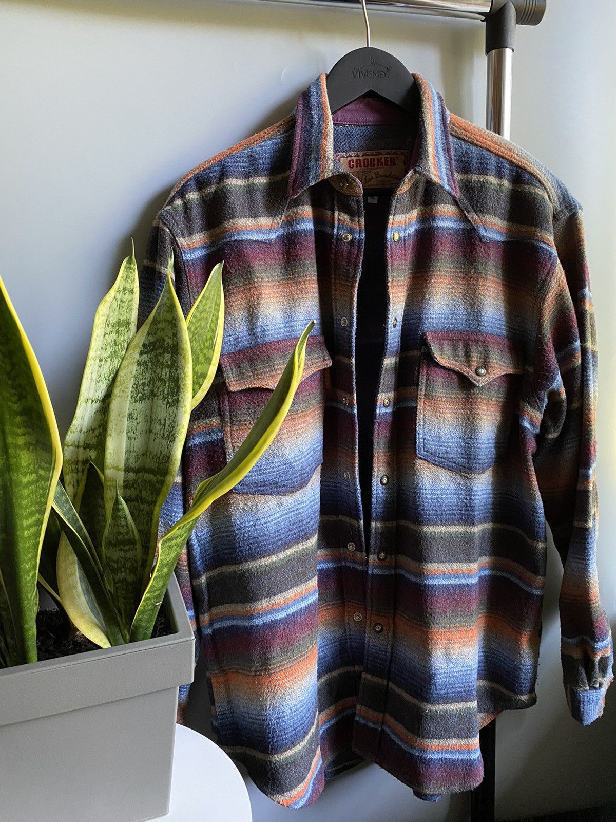 Other Vintage Crocker Flannel Shirt Style Like Travis Size US M / EU 48-50 / 2 - 3 Thumbnail