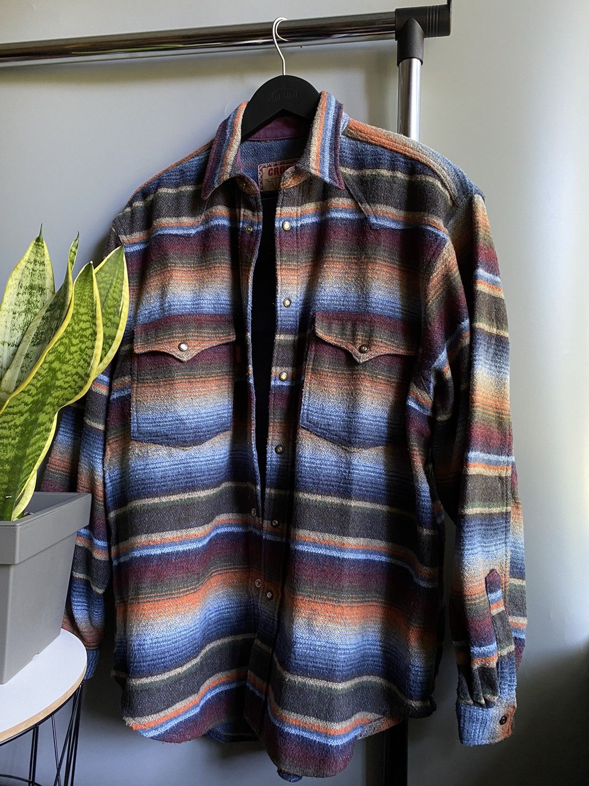 Other Vintage Crocker Flannel Shirt Style Like Travis Size US M / EU 48-50 / 2 - 2 Thumbnail