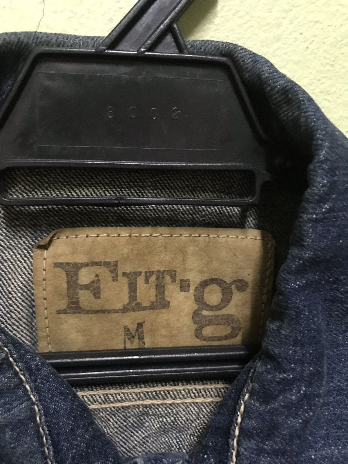Vintage Fit G Denim Jacket Selvedge Size US M / EU 48-50 / 2 - 5 Thumbnail