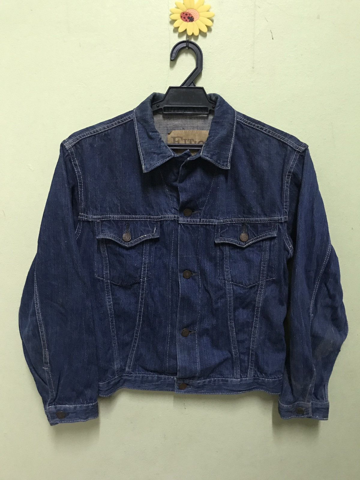 Vintage Fit G Denim Jacket Selvedge Size US M / EU 48-50 / 2 - 1 Thumbnail