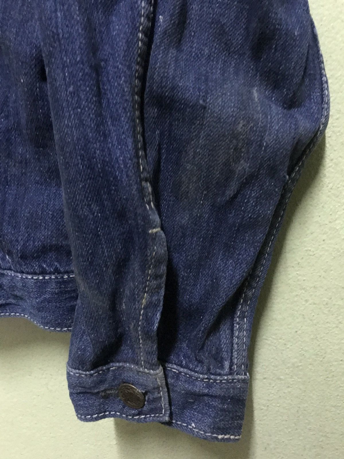Vintage Fit G Denim Jacket Selvedge Size US M / EU 48-50 / 2 - 2 Thumbnail