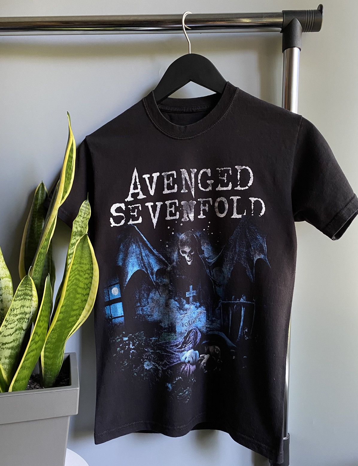 Maglietta Avenged Sevenfold – Seize The Day, Nera, Cotone, Merch Ufficiale