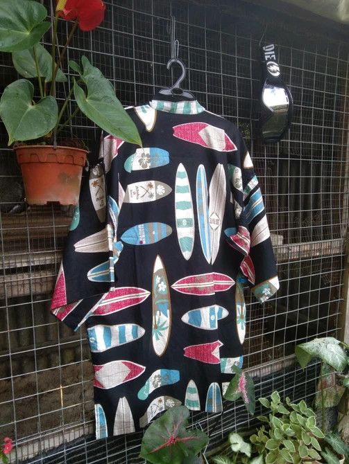Designer LIGHTLAYERS HAWAIIAN MEN KIMONO Size US L / EU 52-54 / 3 - 7 Thumbnail