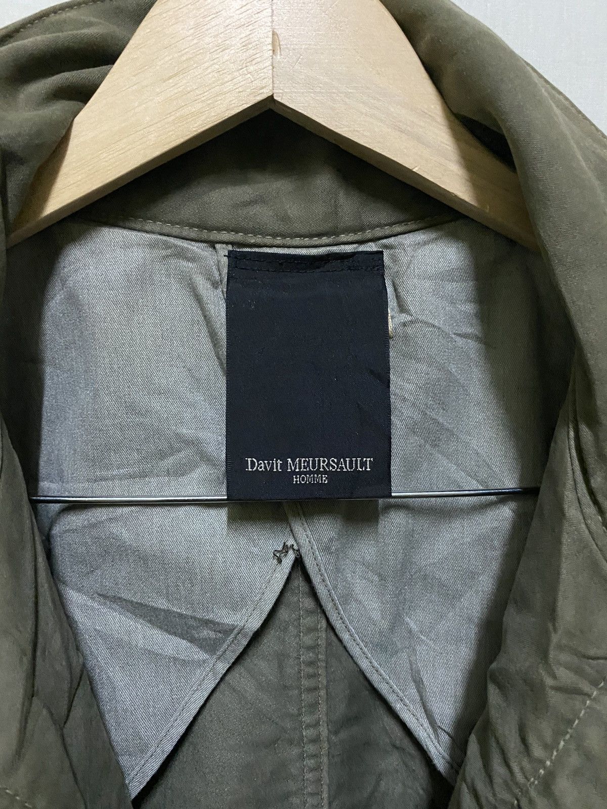 Davit Meursault Japan Pocket Jacket Army Size US L / EU 52-54 / 3 - 7 Thumbnail
