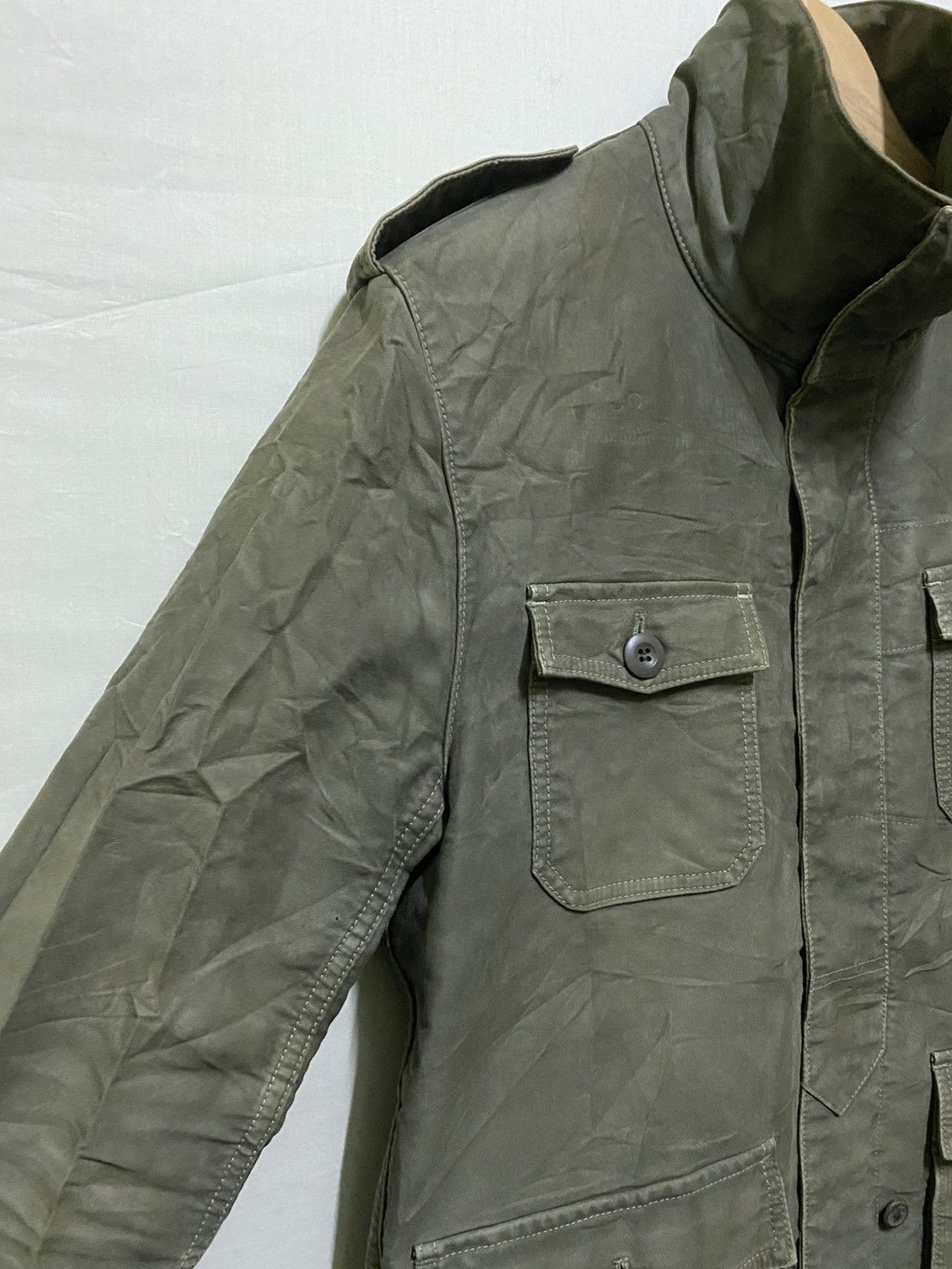 Davit Meursault Japan Pocket Jacket Army Size US L / EU 52-54 / 3 - 2 Thumbnail