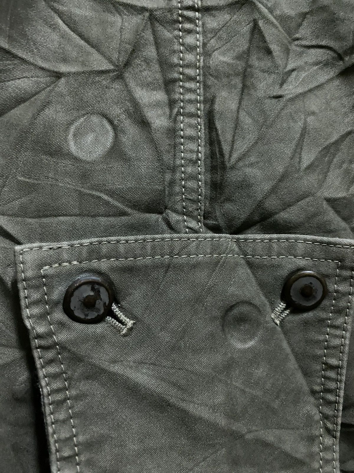 Davit Meursault Japan Pocket Jacket Army Size US L / EU 52-54 / 3 - 12 Thumbnail