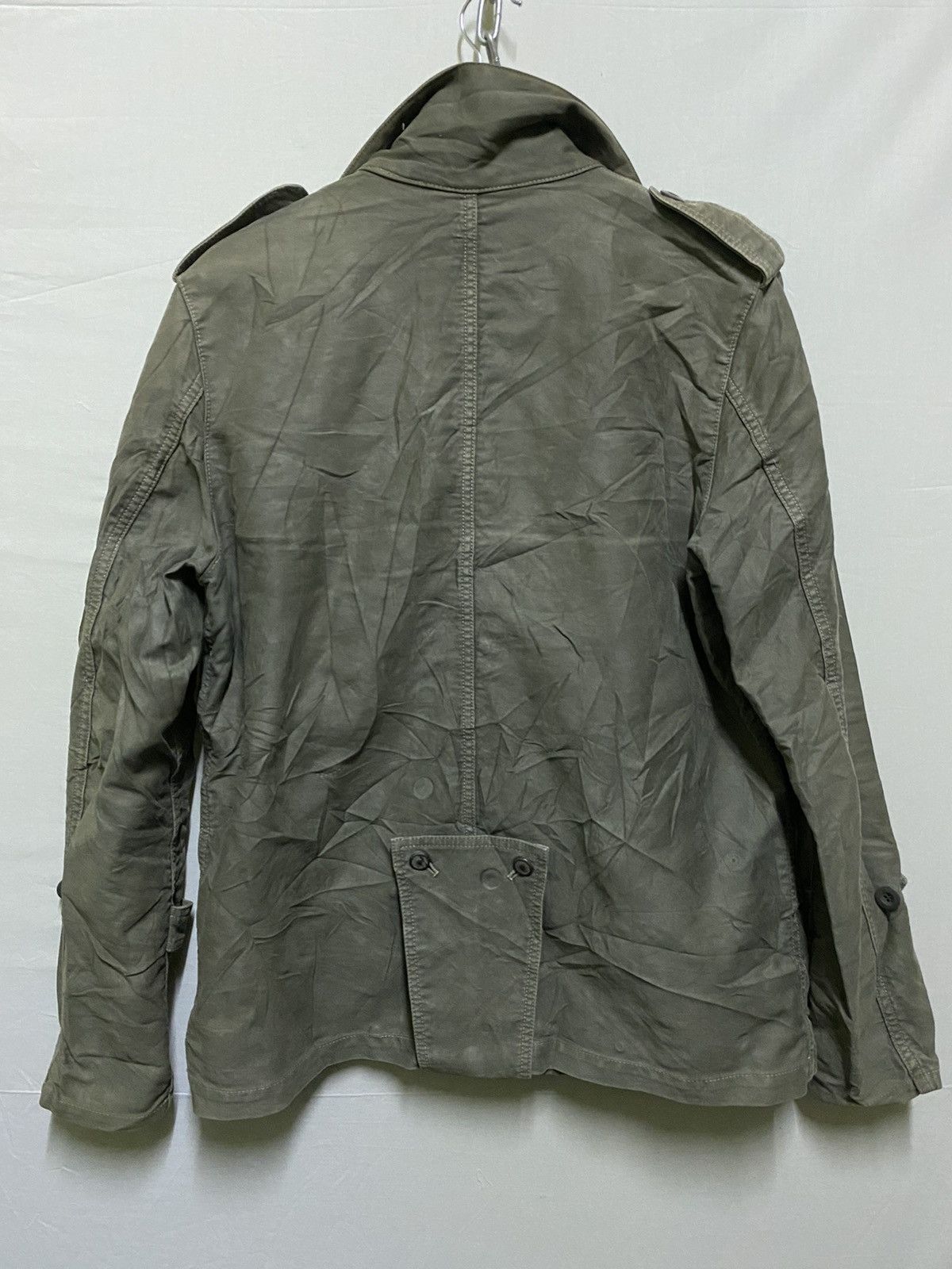 Davit Meursault Japan Pocket Jacket Army Size US L / EU 52-54 / 3 - 11 Thumbnail