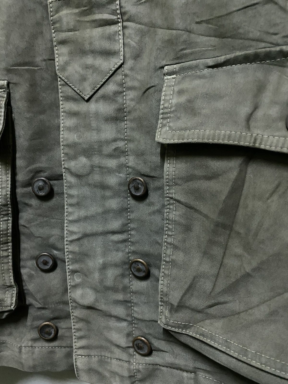 Davit Meursault Japan Pocket Jacket Army Size US L / EU 52-54 / 3 - 4 Thumbnail