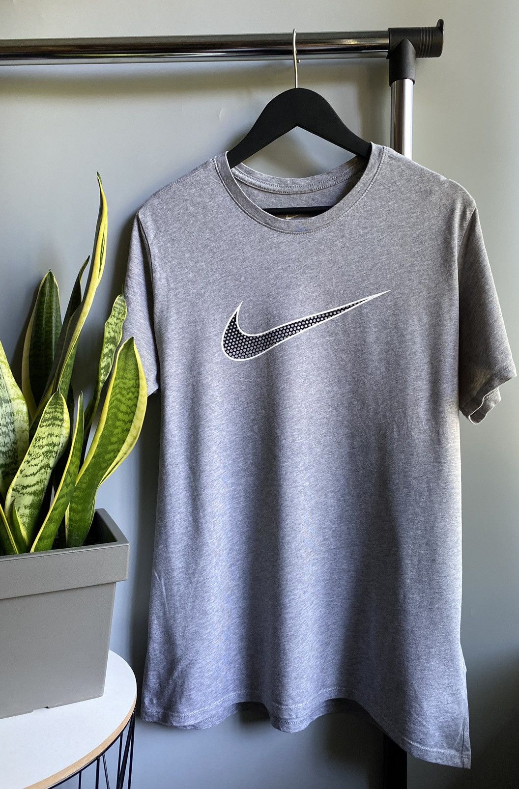 Nike × Vintage Nike Big Swoosh Logo T Shirt Size US L / EU 52-54 / 3 - 1 Thumbnail