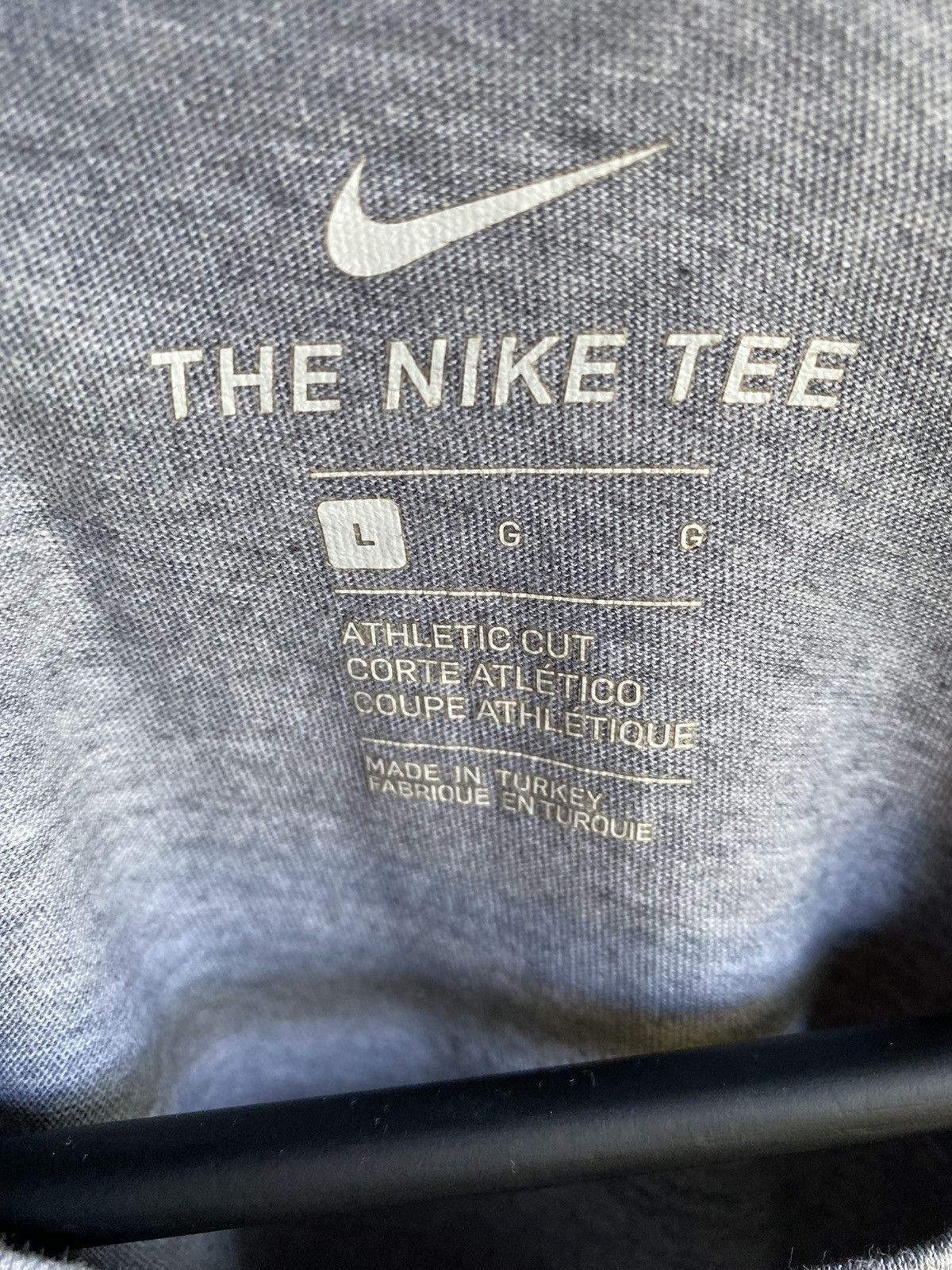 Nike × Vintage Nike Big Swoosh Logo T Shirt Size US L / EU 52-54 / 3 - 10 Thumbnail